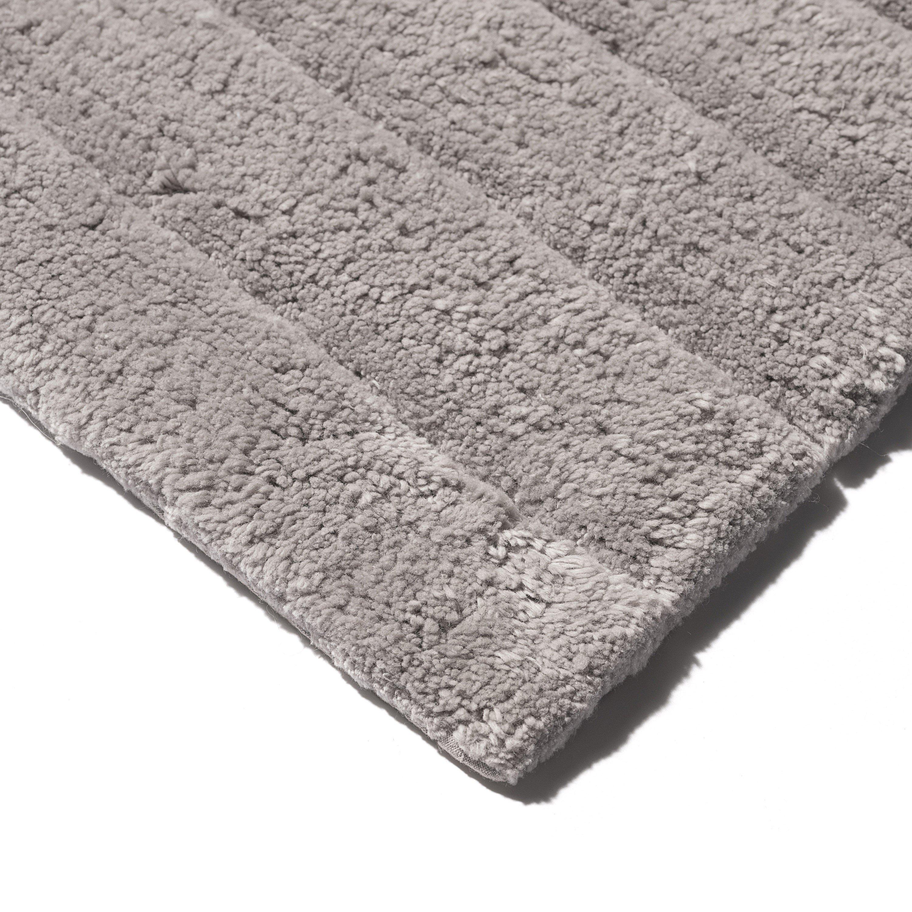 Grey - Croydex - Arched Bath Mat - 6