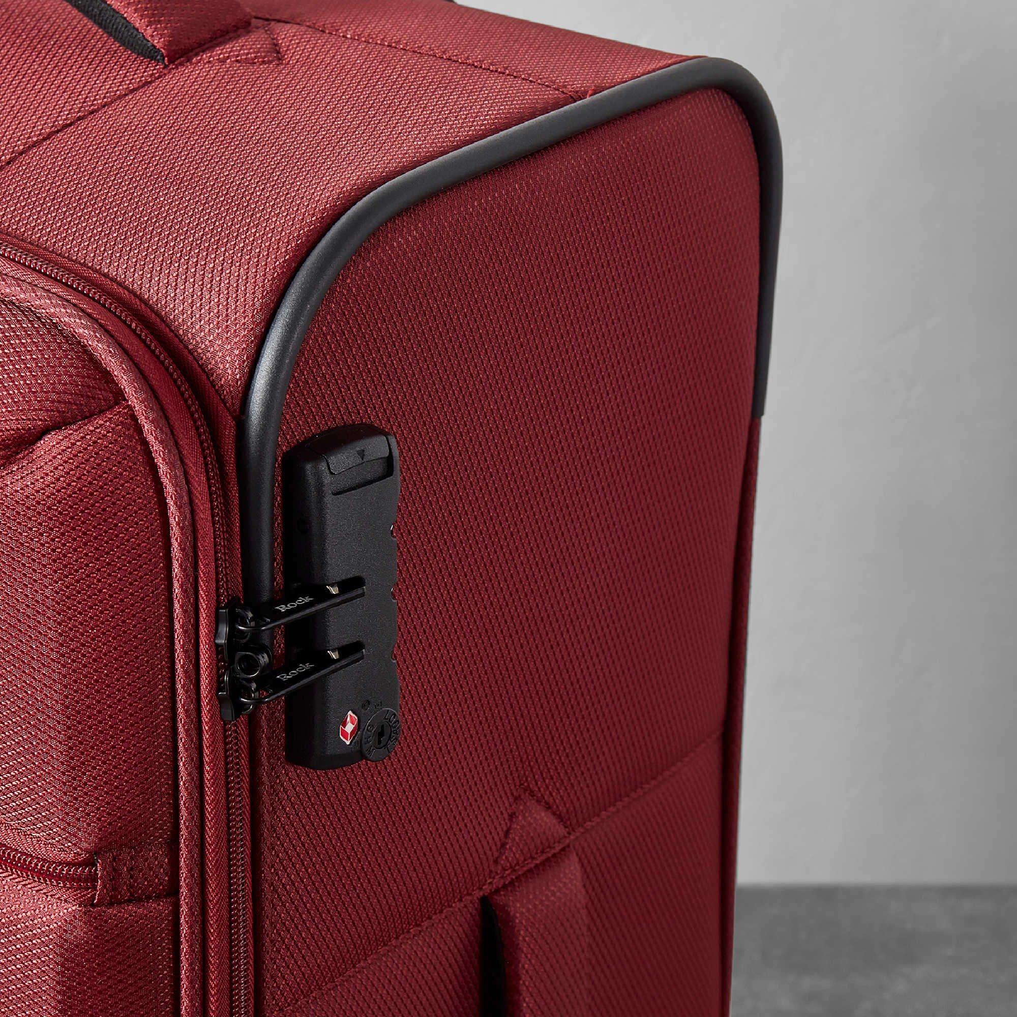 Wine Red - Rock - Rock Tokyo Suitcase Wine Red - 5