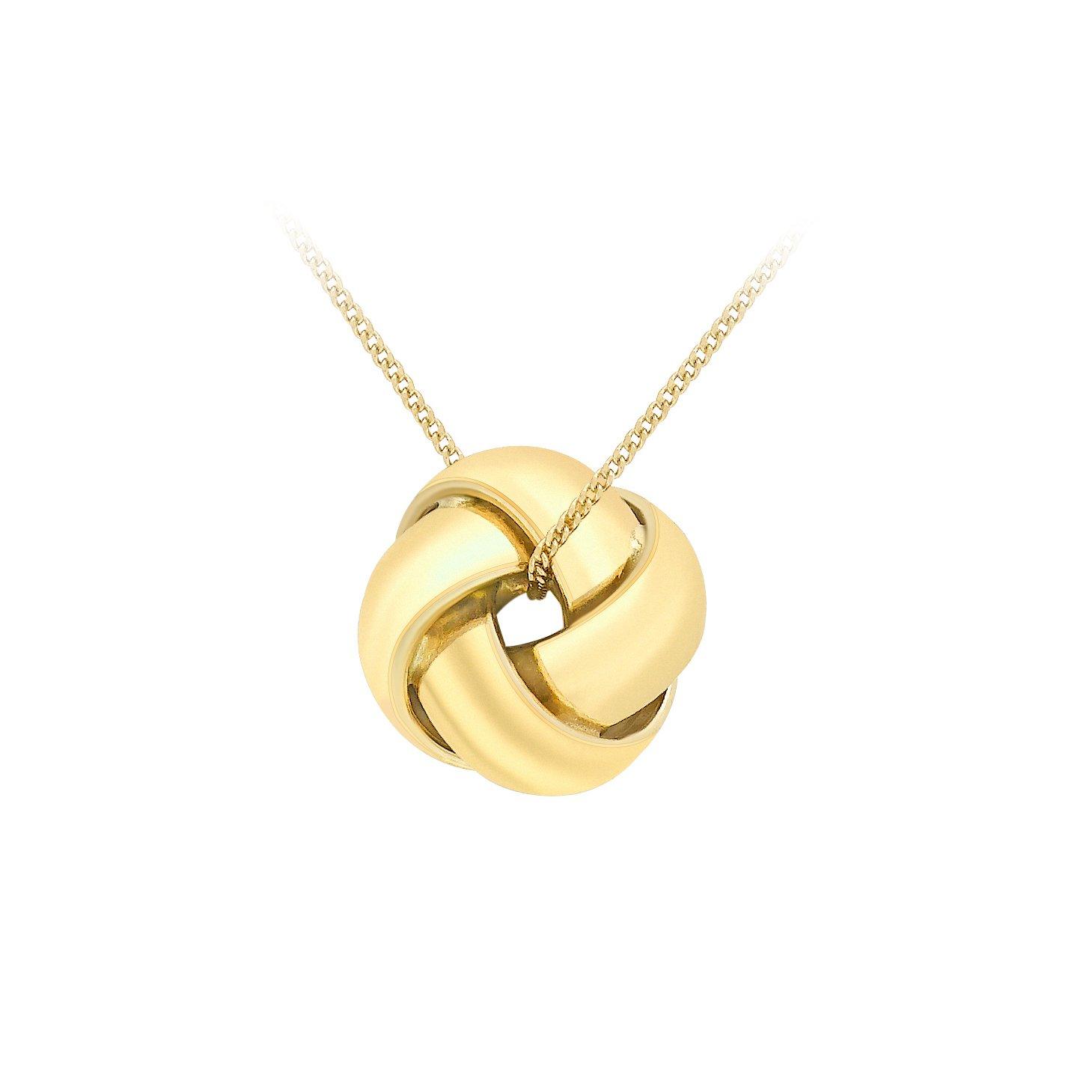 Yellow Gold - Be You - 9ct Gold 4-Way Knot Necklace - 1