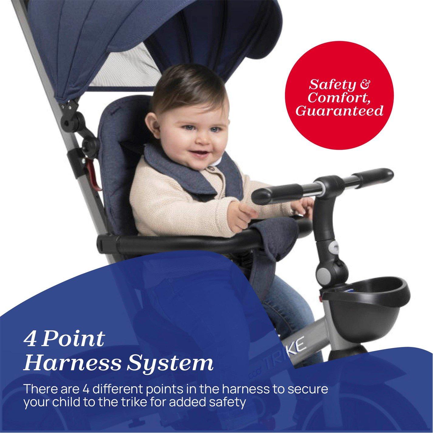 Blue - Chicco - Chicco Evolutive 4-in-1 Trike - 4