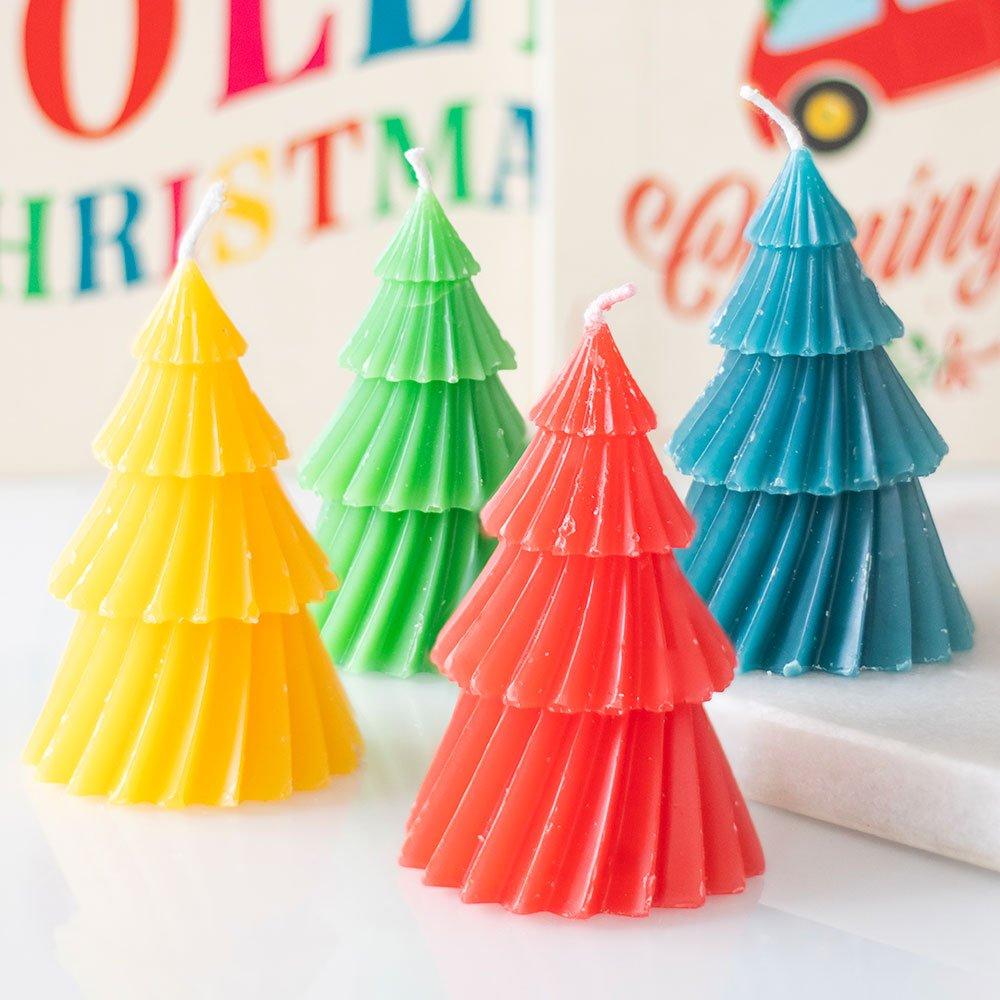 Something Different Christmas Tree Candles Set of 4 - Image 5