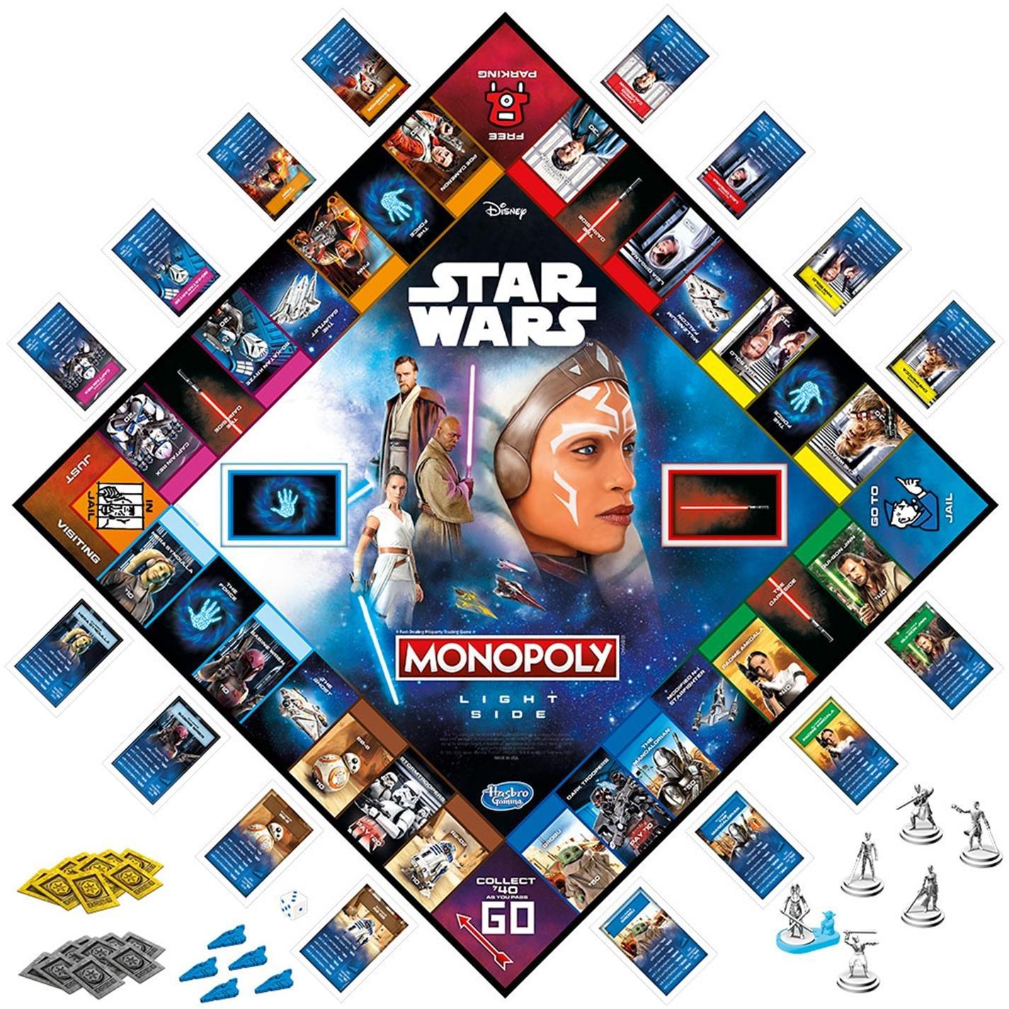 Multi Format An - Star Wars - Monopoly: Star Wars Light Side Edition - 3