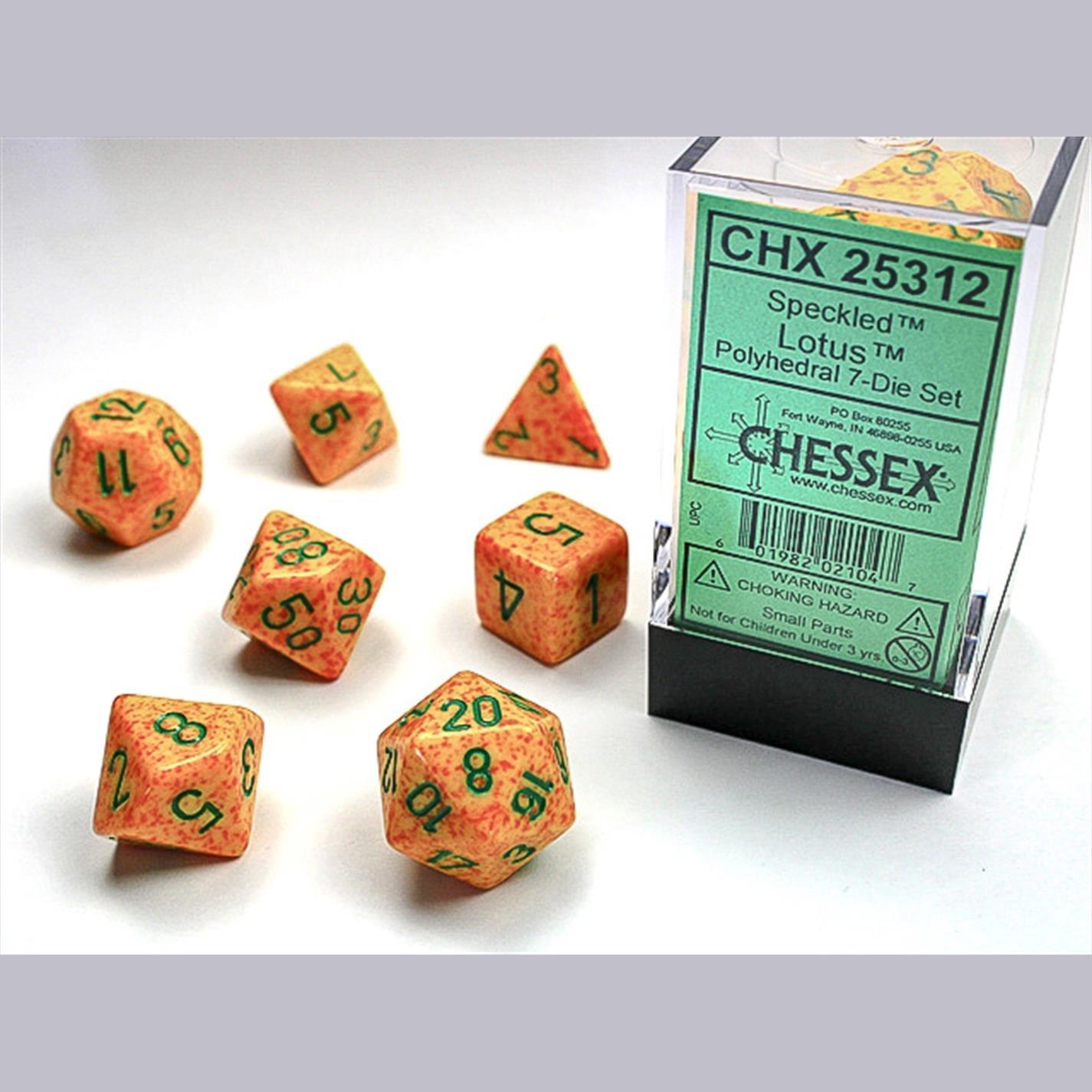 Merchandise - Speckled - Poly 7 Set: Lotus - 2