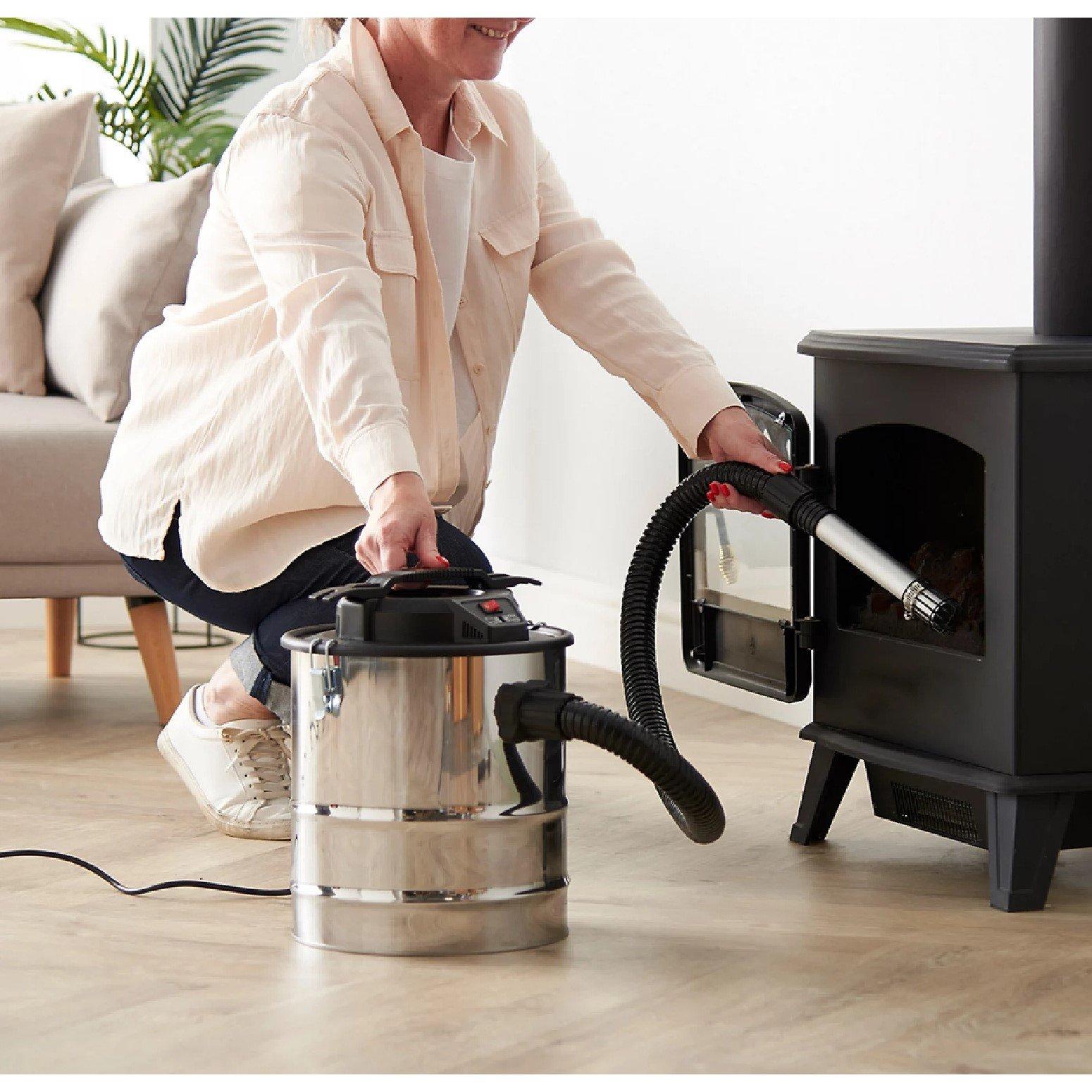 Silver - VonHaus - 15L Ash Vacuum Cleaner 1000W - 8