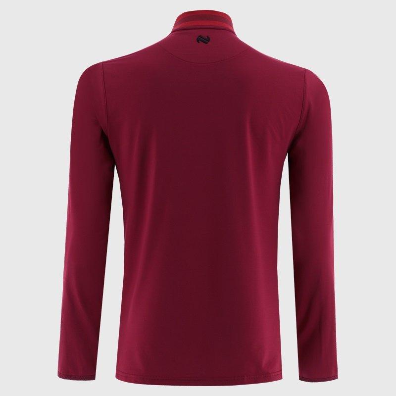 Red/Chilli/Blk - ONeills - Galway Nepal Half Zip Top Junior - 2