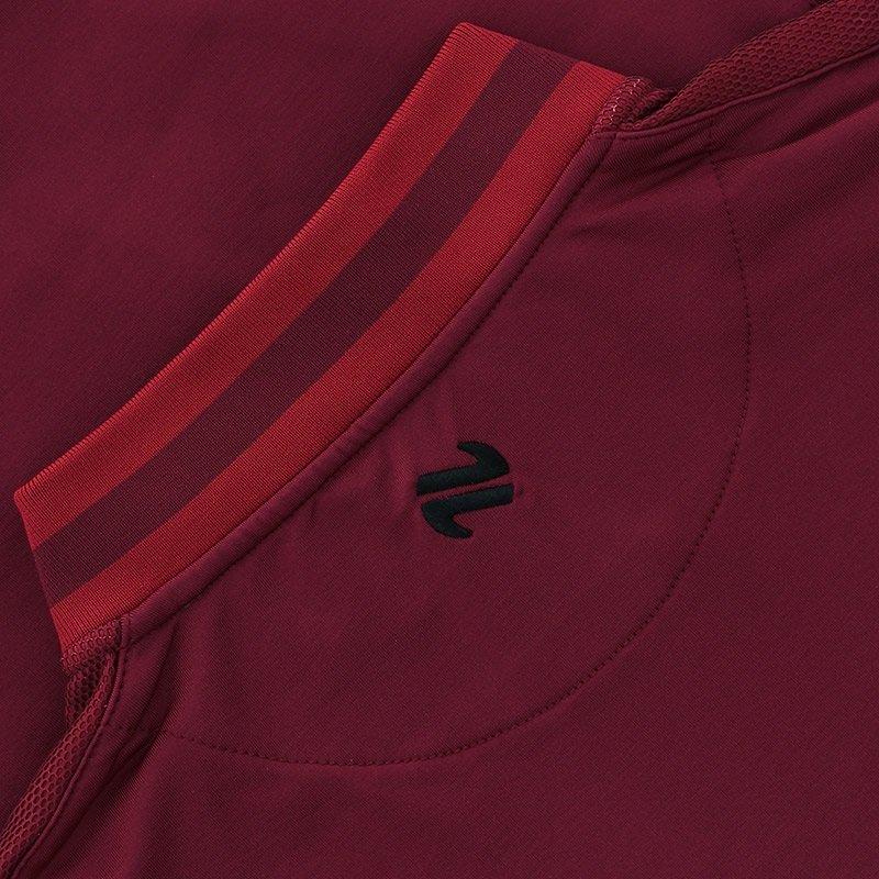Red/Chilli/Blk - ONeills - Galway Nepal Half Zip Top Senior - 5