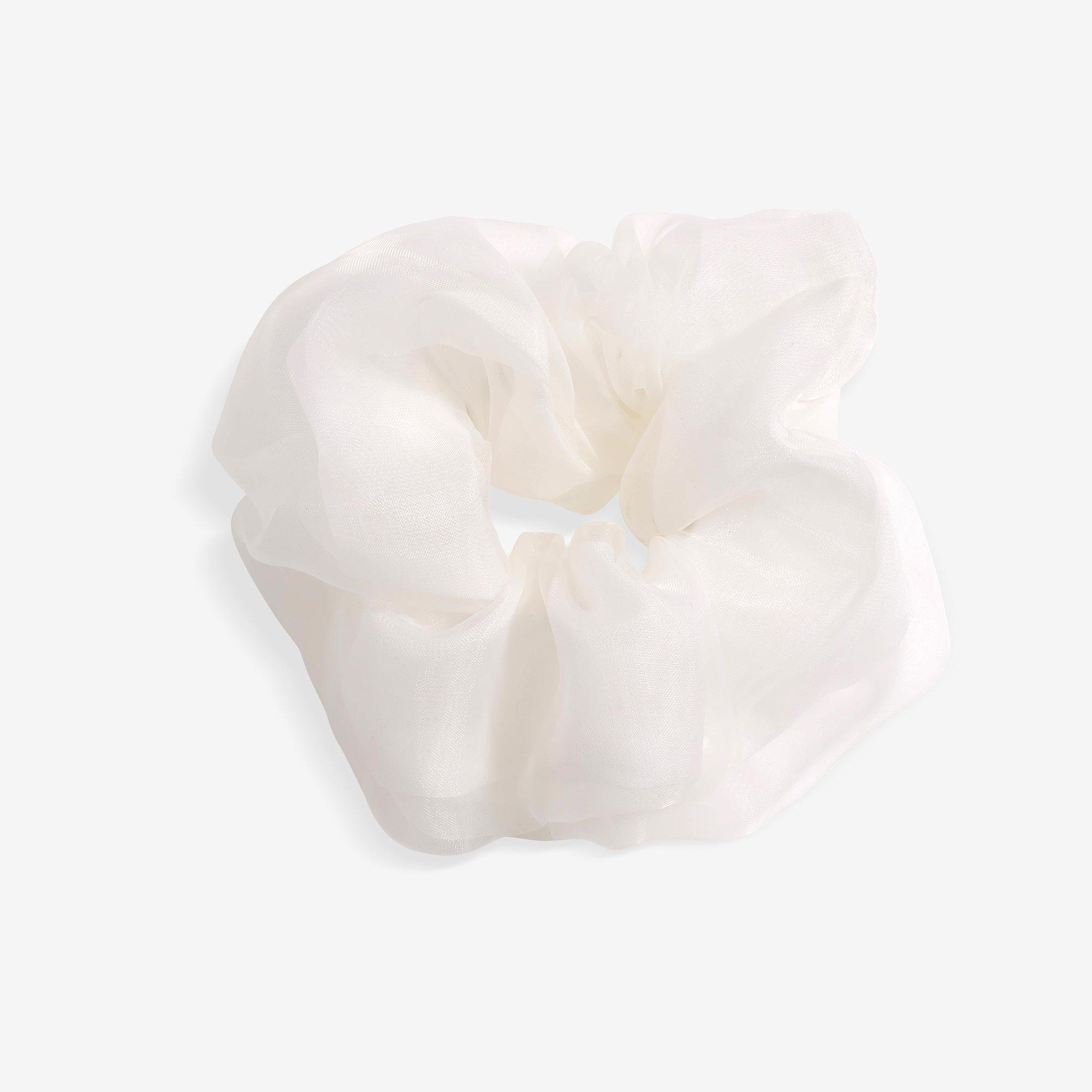 White - Jon Richard - Bridal Scrunchie - 1