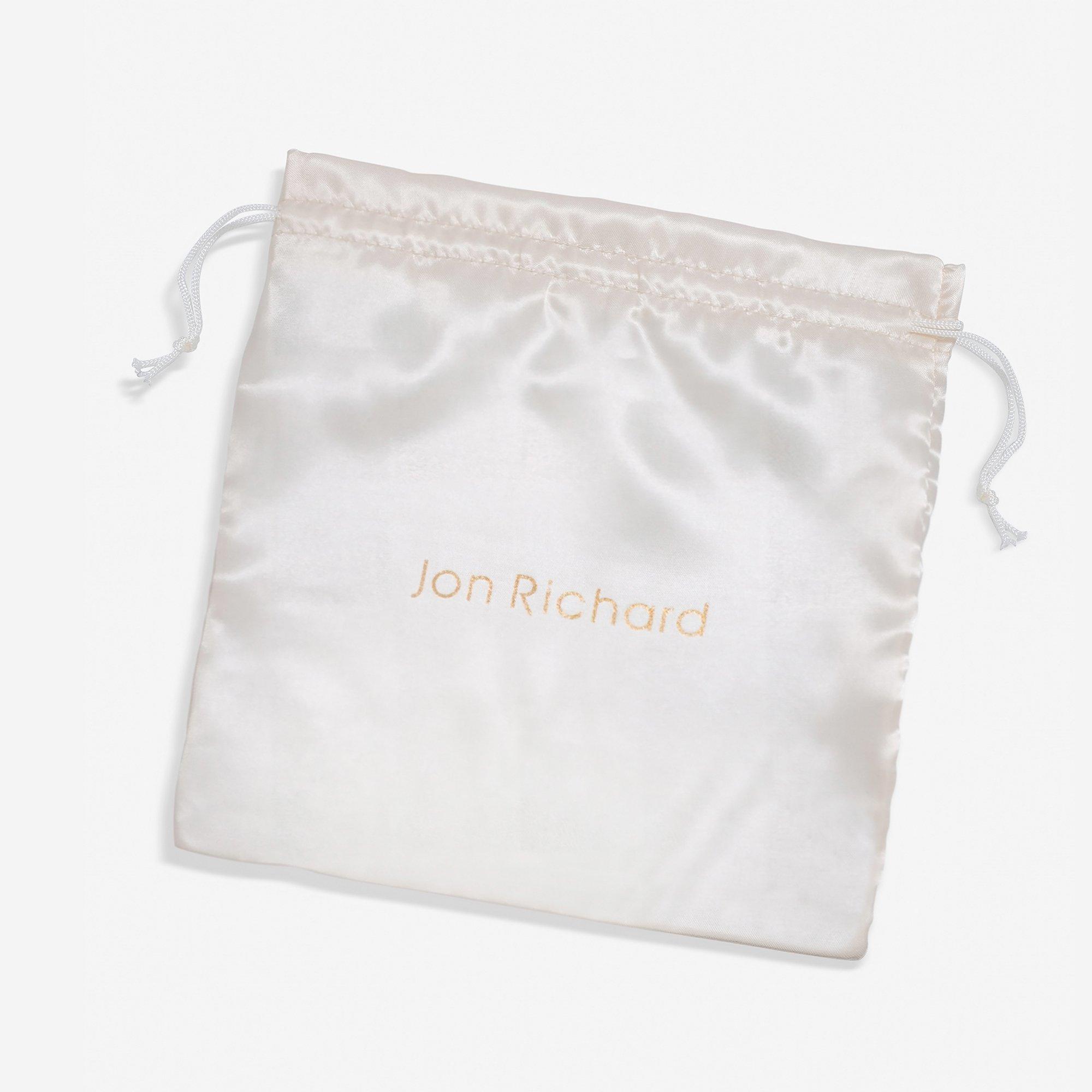 White - Jon Richard - Bridal Scrunchie - 4