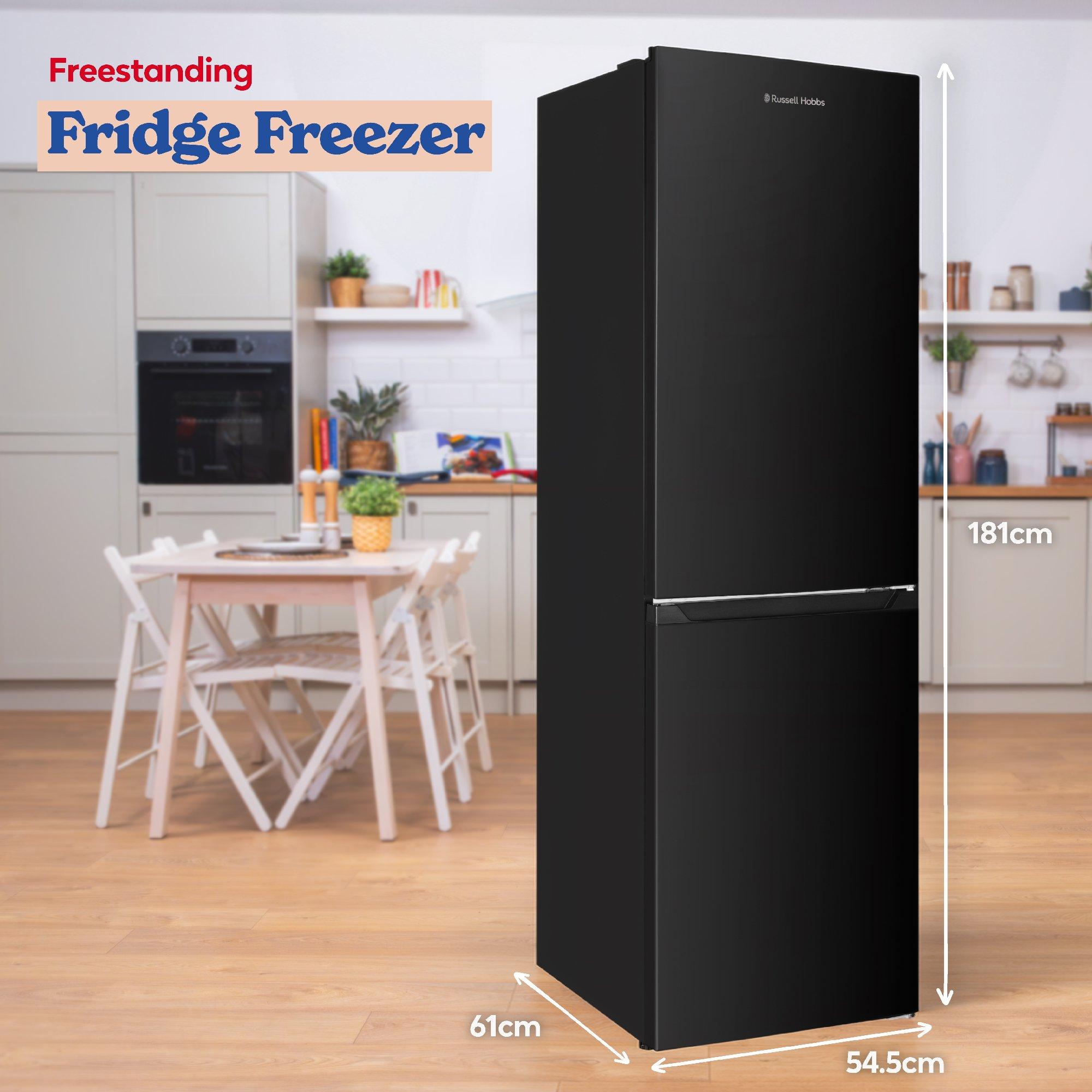 Black - Russell Hobbs - RH181TNF552E2B 247L Total No Frost Fridge Freezer - 4