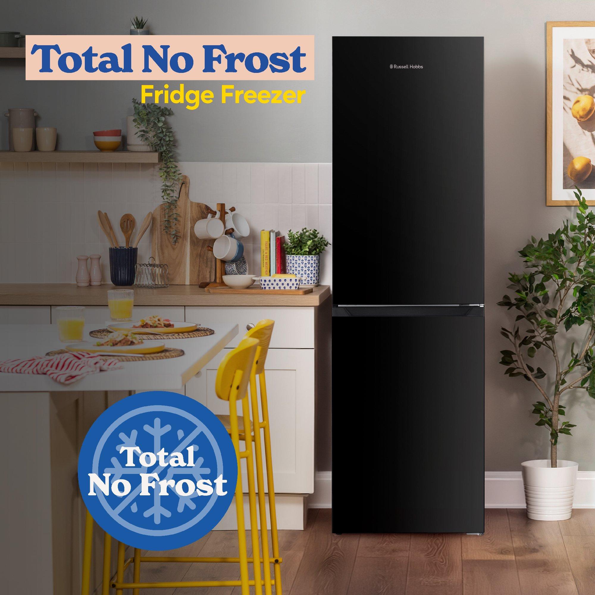 Black - Russell Hobbs - RH181TNF552E2B 247L Total No Frost Fridge Freezer - 5