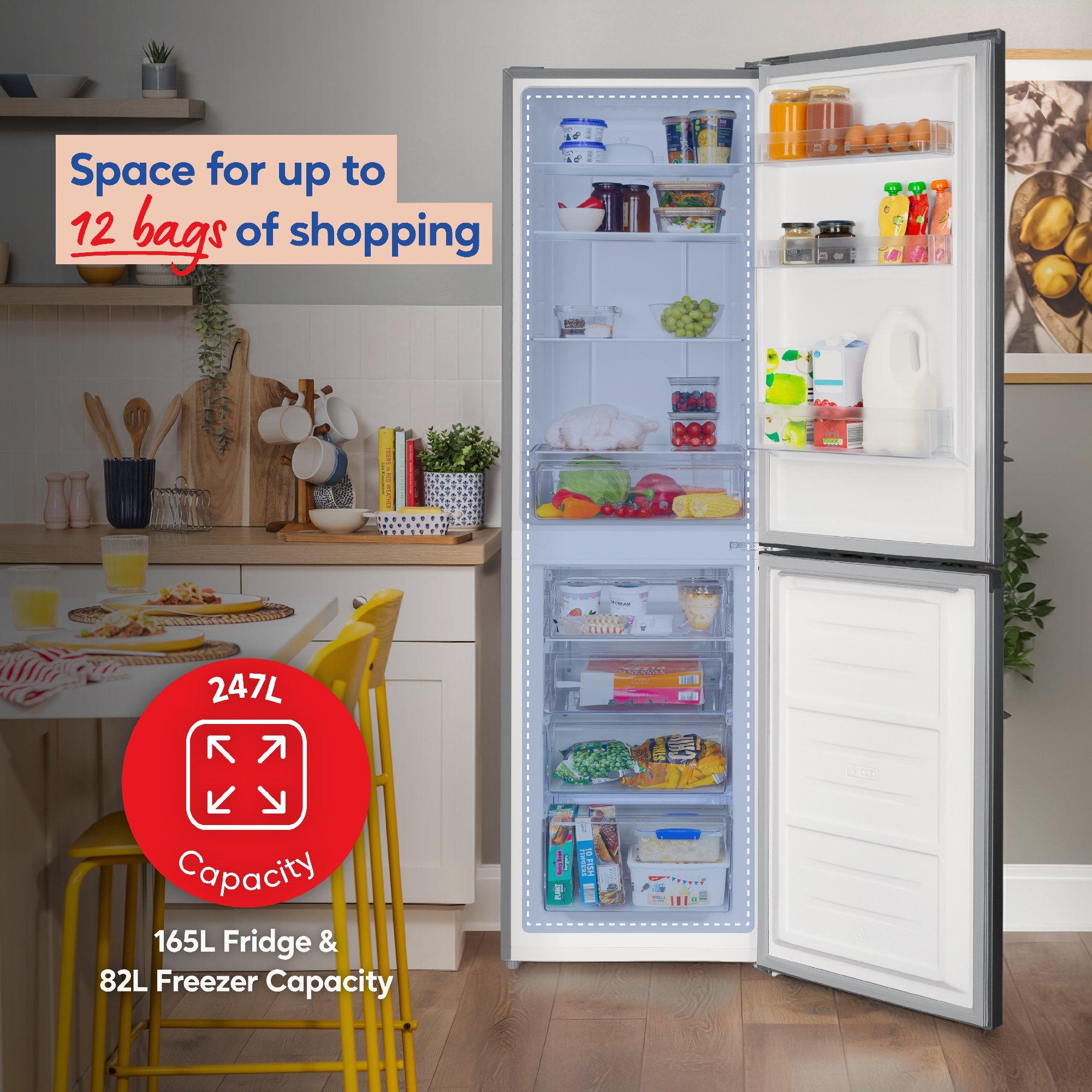 Stainless Steel - Russell Hobbs - RH181TNF552E2SS 247L Total No Frost Fridge Freezer - 2