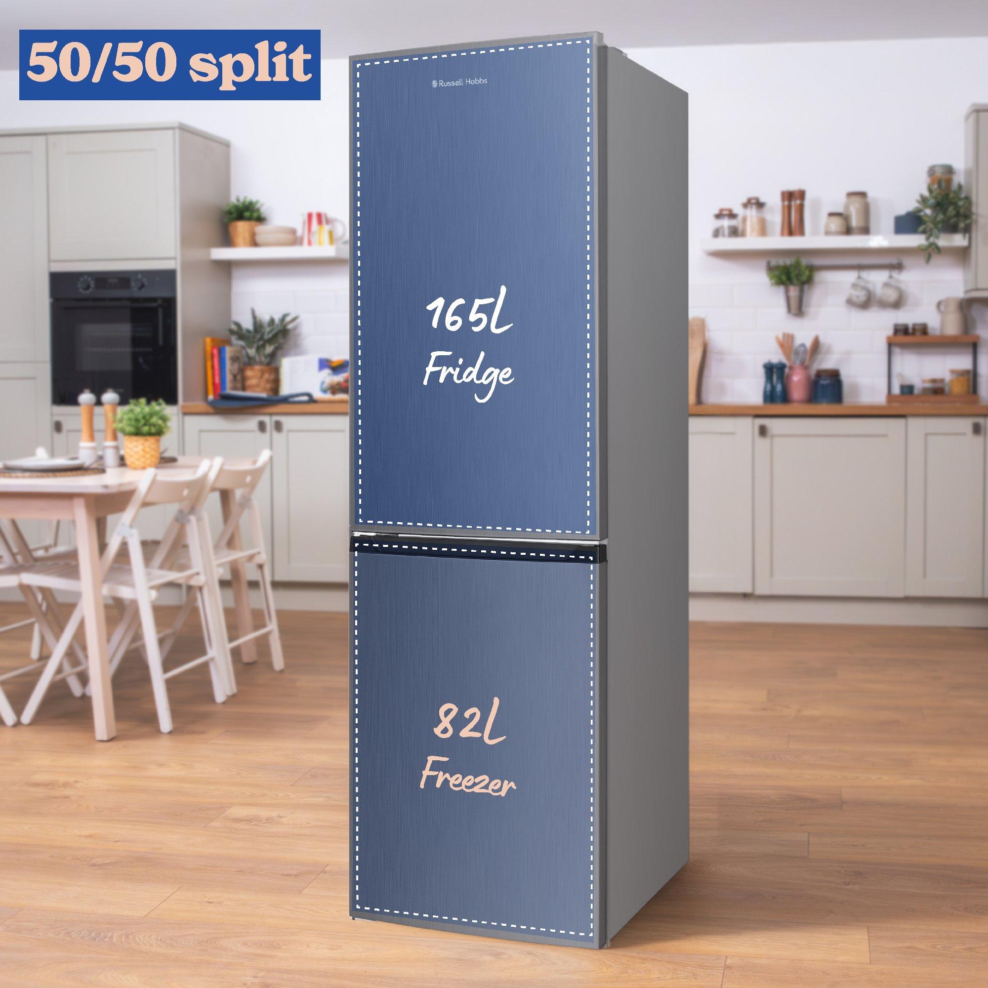 Stainless Steel - Russell Hobbs - RH181TNF552E2SS 247L Total No Frost Fridge Freezer - 3