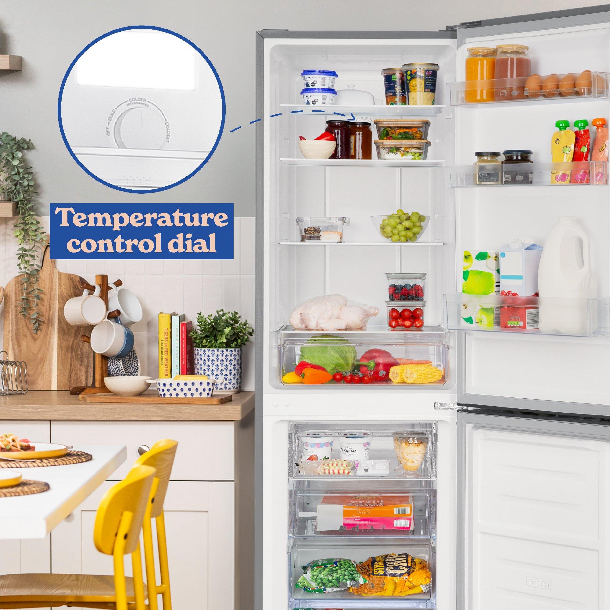 Stainless Steel - Russell Hobbs - RH181TNF552E2SS 247L Total No Frost Fridge Freezer - 7