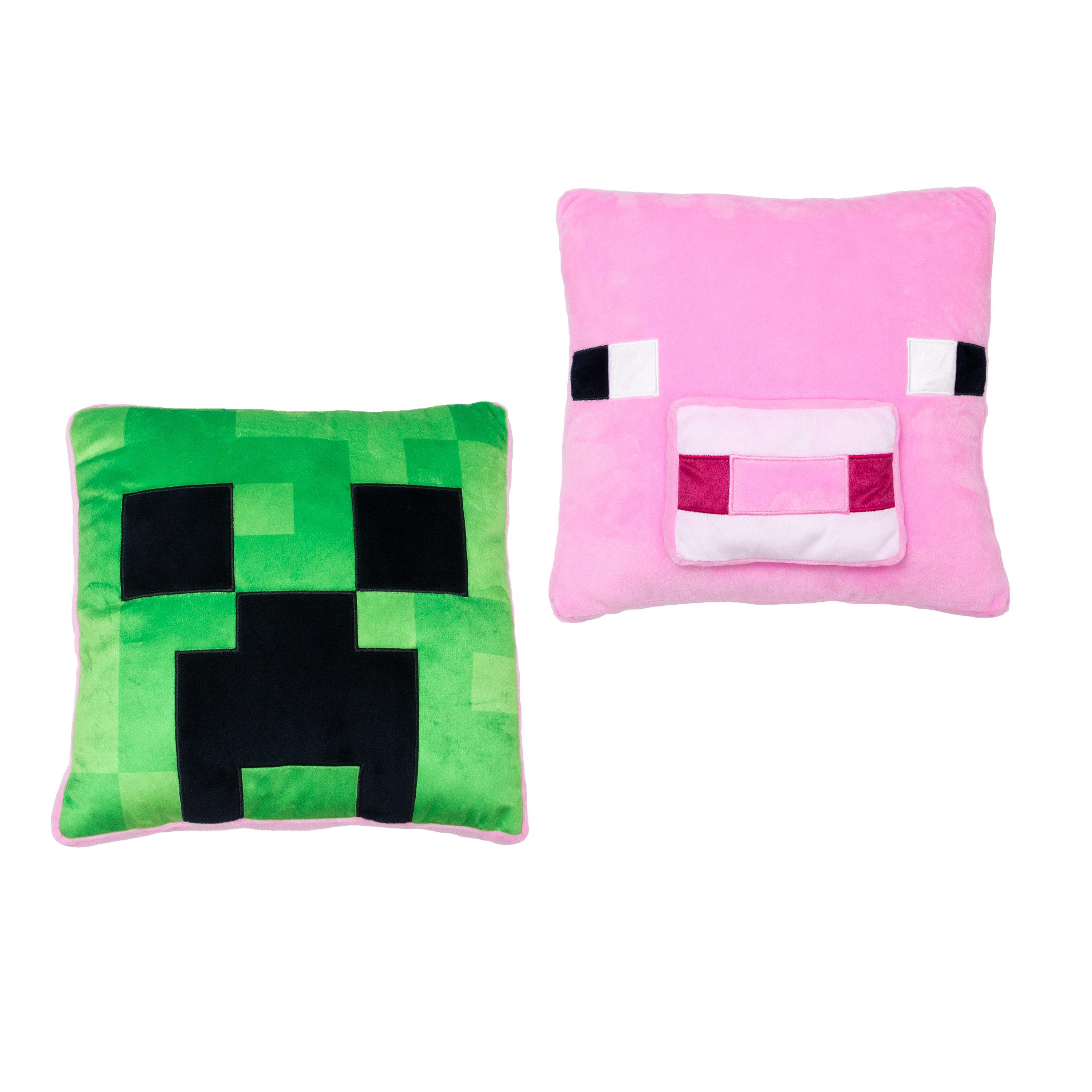Multi - Minecraft - Minecraft Reversible Square Cushion - 1