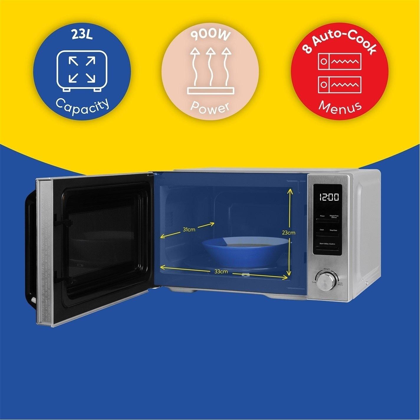 Stainless Steel - Russell Hobbs - RHM2372SS 23L Stainless Steel - 3