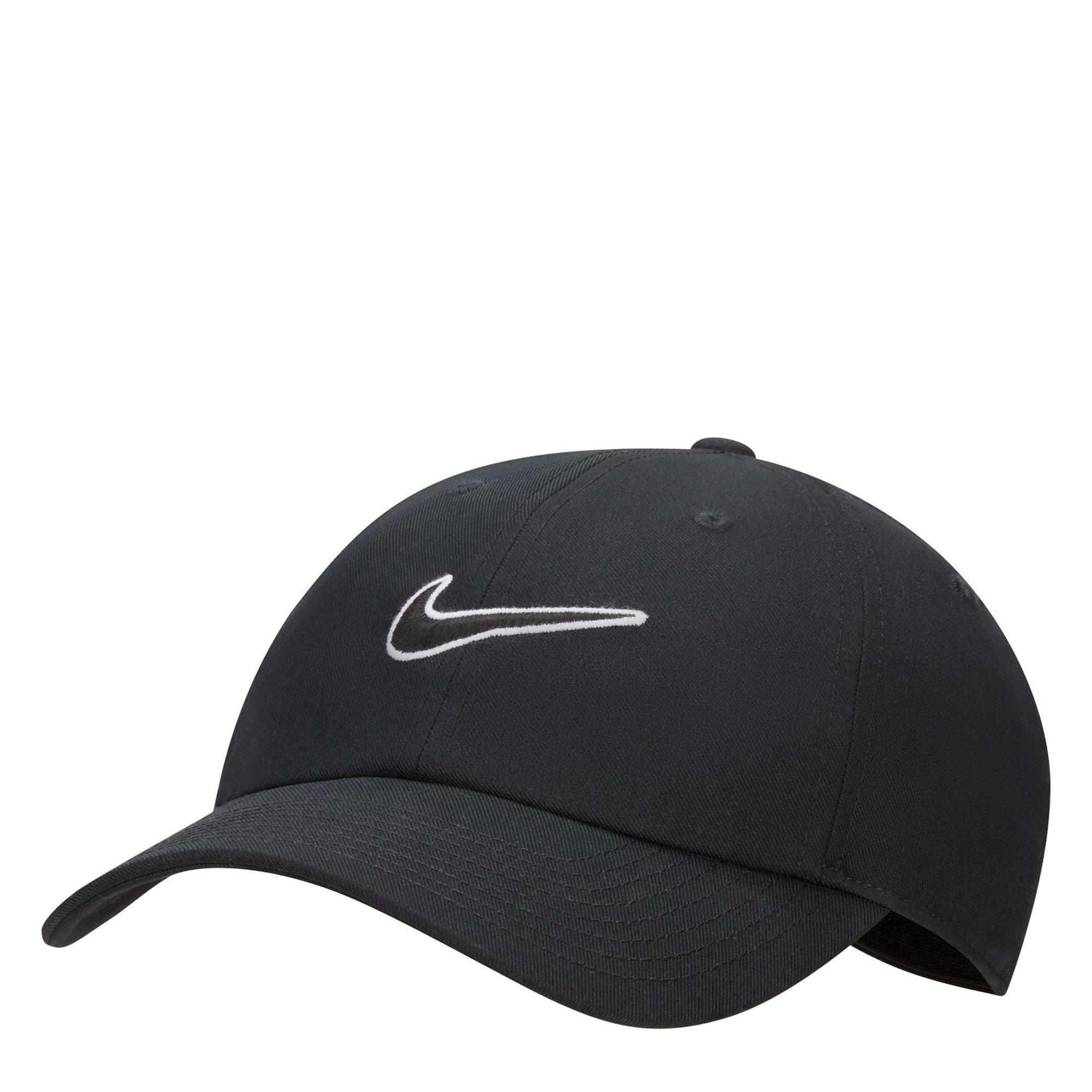 Nike Men's Club Unstructured Swoosh Cap Adults - Black - Medium