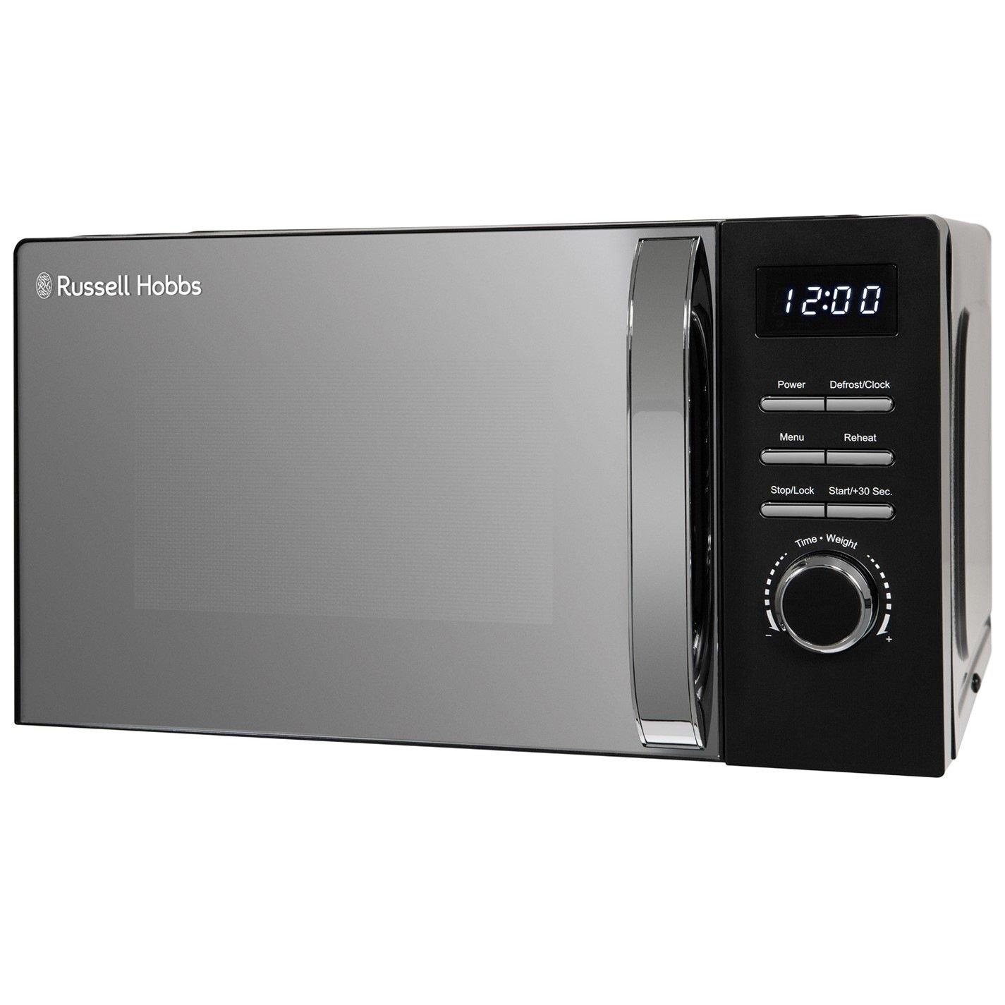 Black - Russell Hobbs - RHMD818B, 20L Digital Microwave - 8