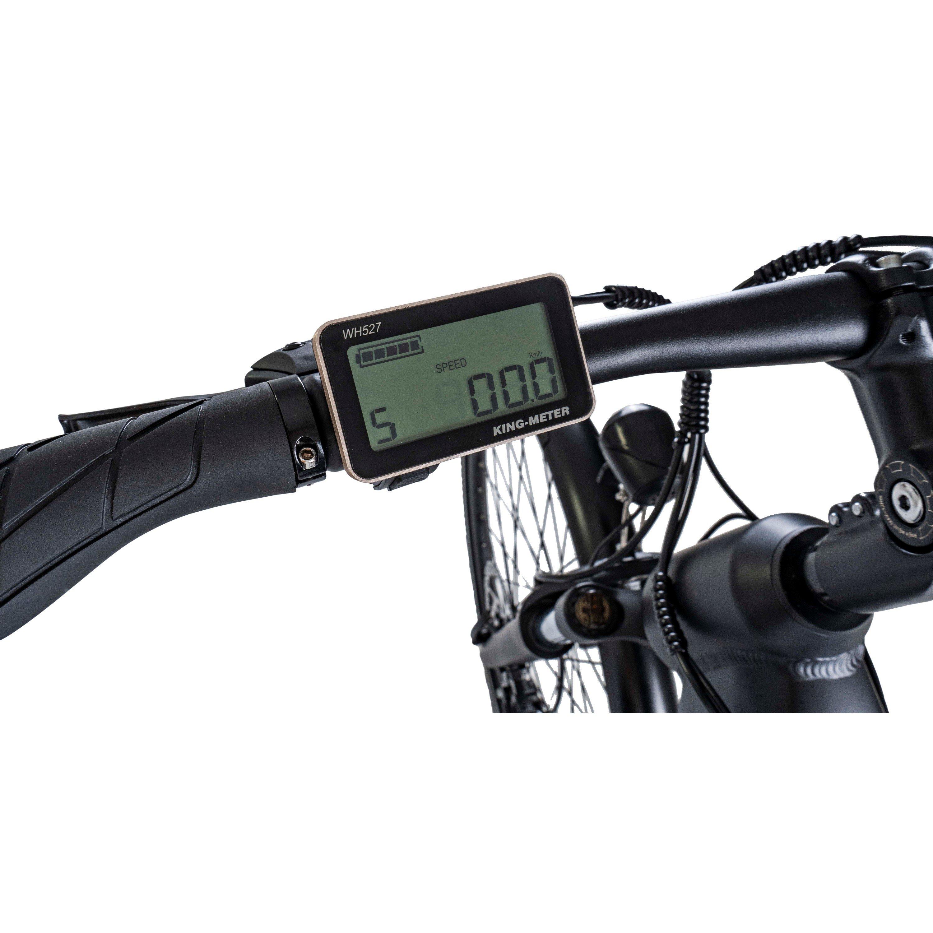 Black - Dawes - Dawes Spire 1.0 Low Step Electric Hybrid Bike - 6