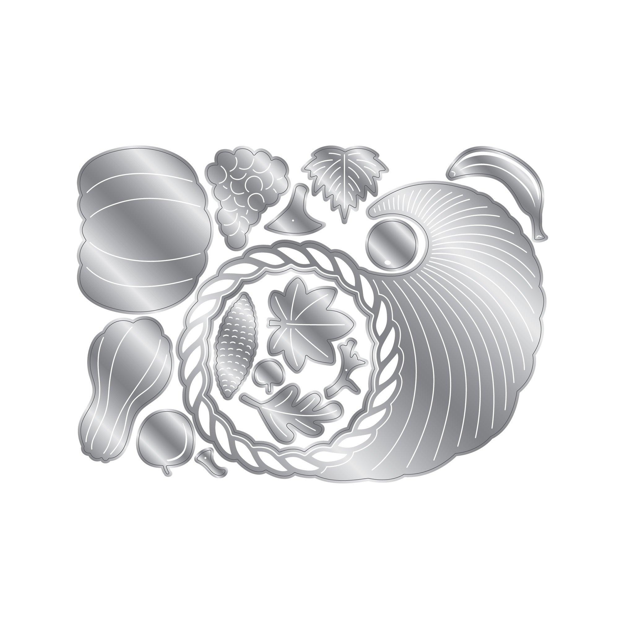 Multi - Crafters Companion - Cornucopia Stamp & Die - 2