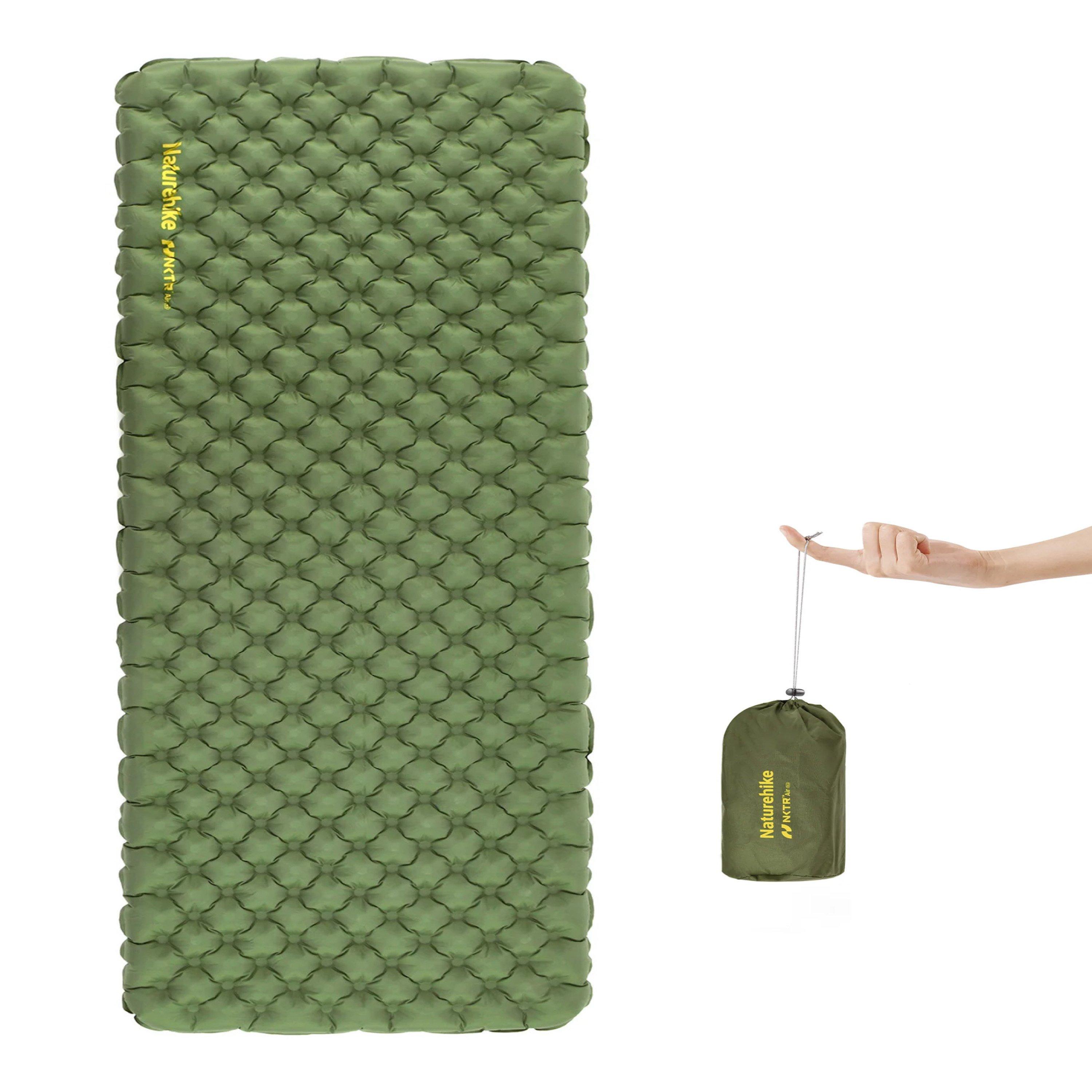 Green - Naturehike - TuYe 4.6 Ultralight Inflatable Camping Airbed - 1