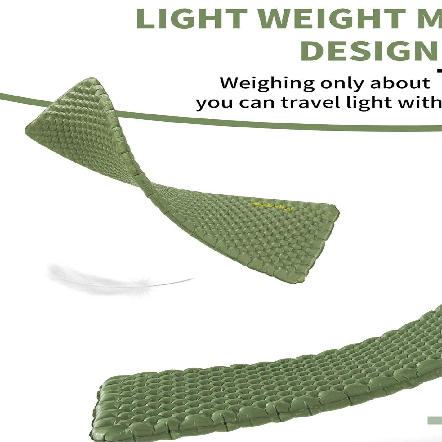 Green - Naturehike - TuYe 4.6 Ultralight Inflatable Camping Airbed - 5