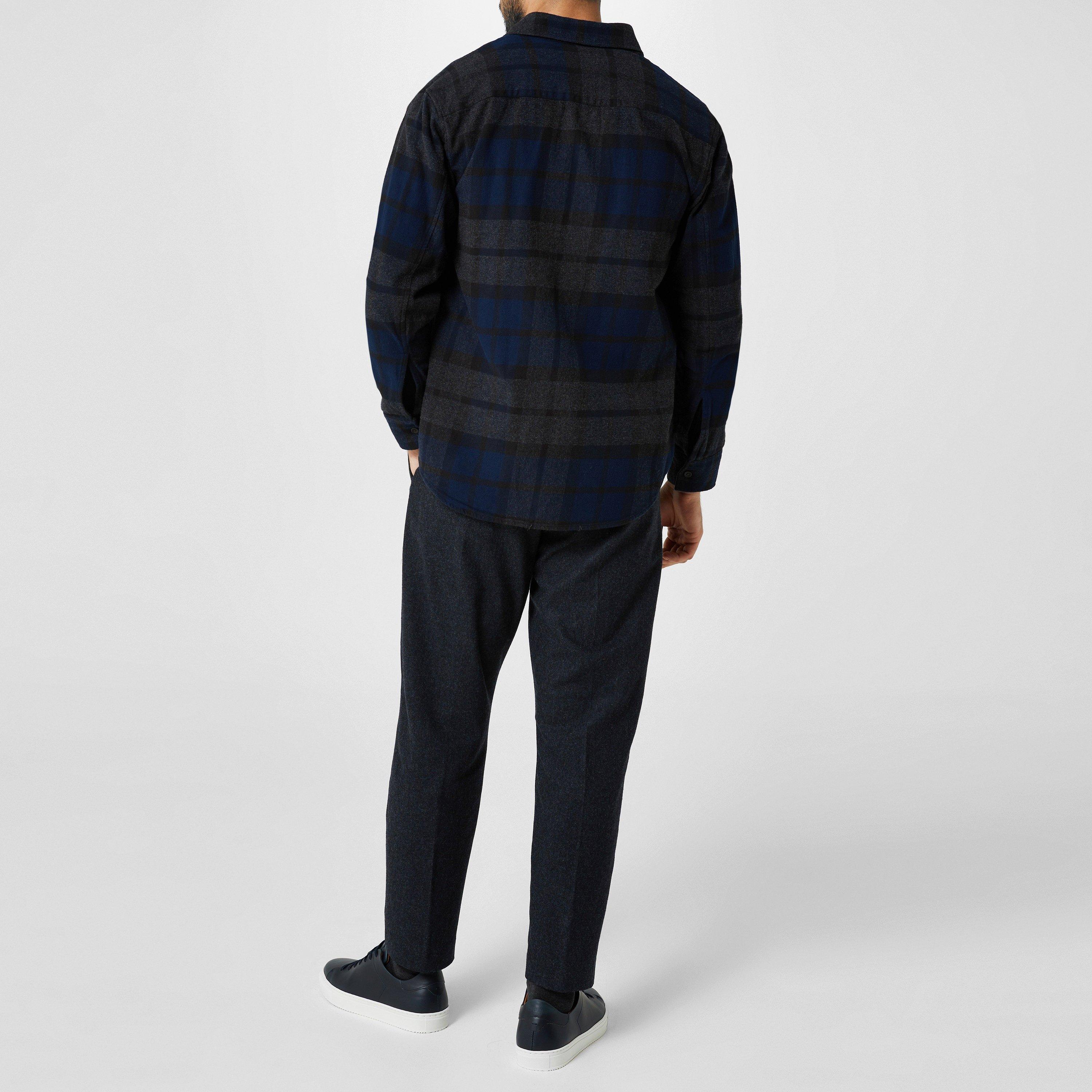 Navy - NN07 - Men's Bill Tapered Trousers - 3