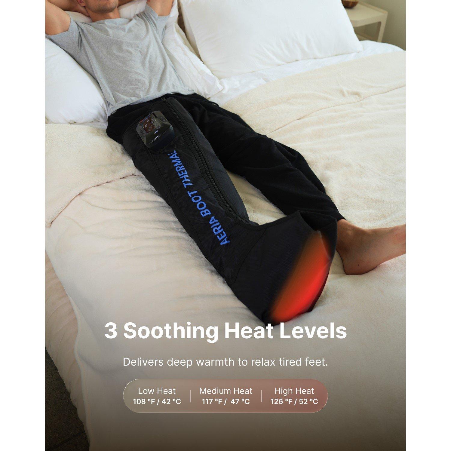 Black - Renpho - Aeria Compression Boot - 3
