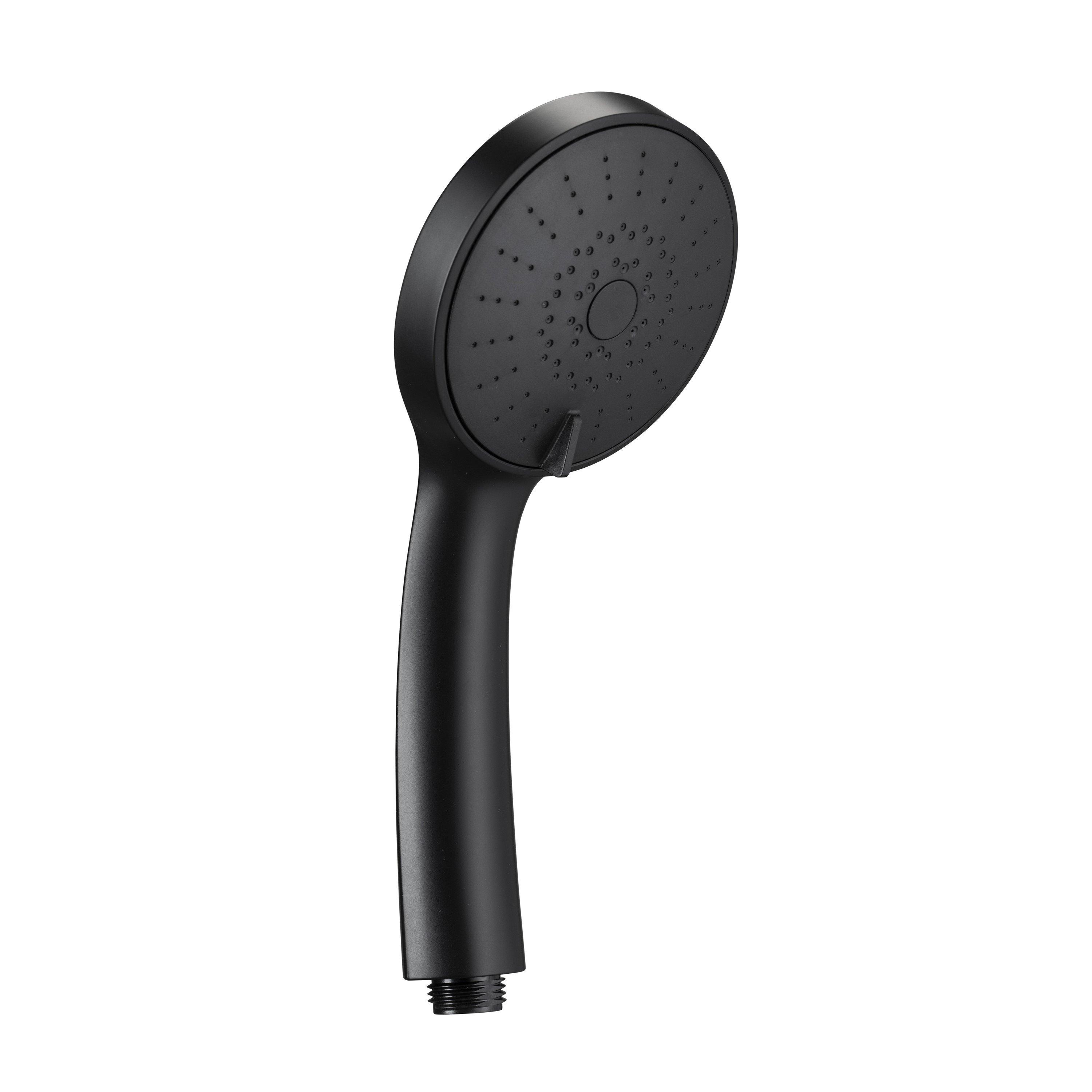 Black - Croydex - Presion Pressure Boost 5 Function Shower Head - 1