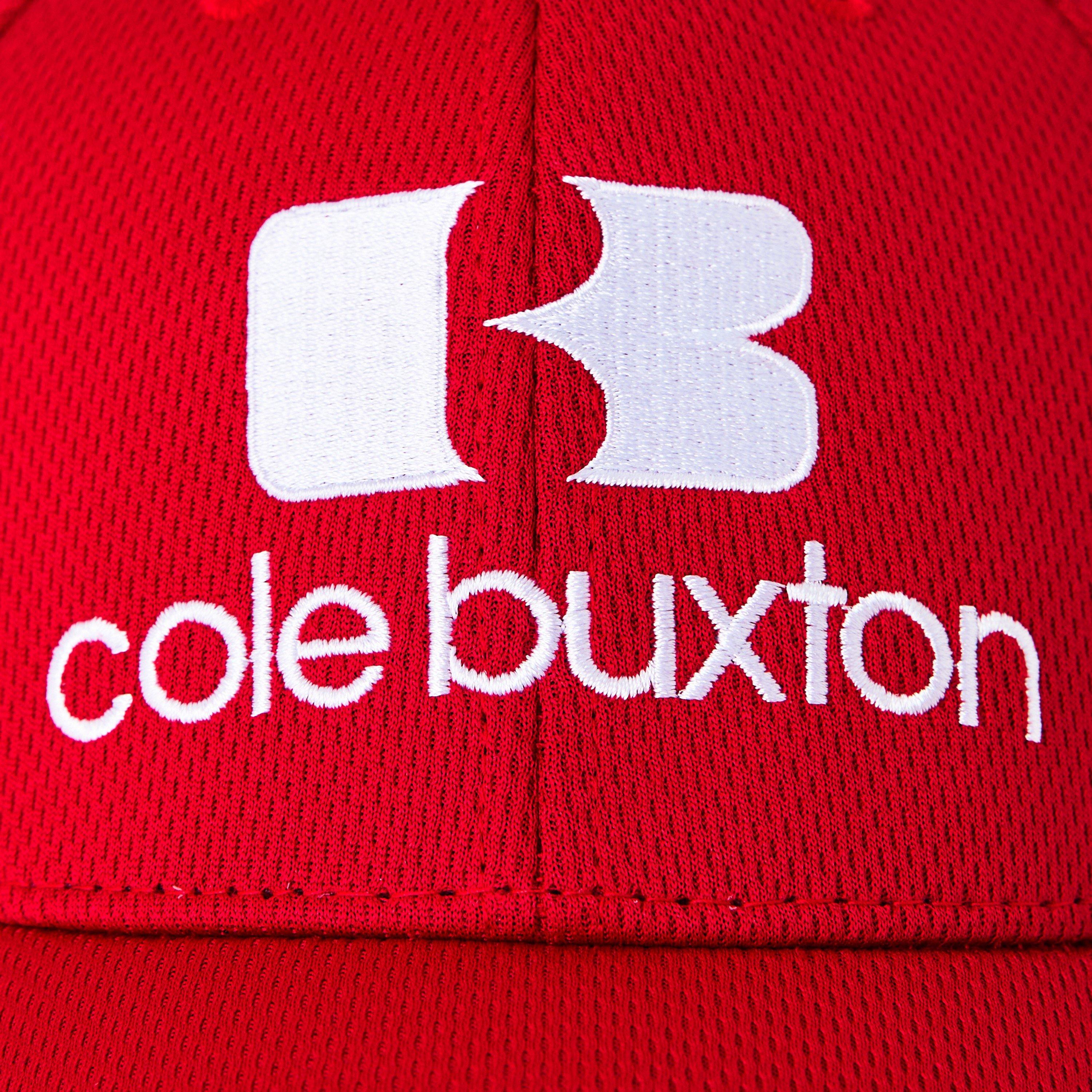 Red - Cole Buxton - Cole Icon Logo Cap Sn64 - 3