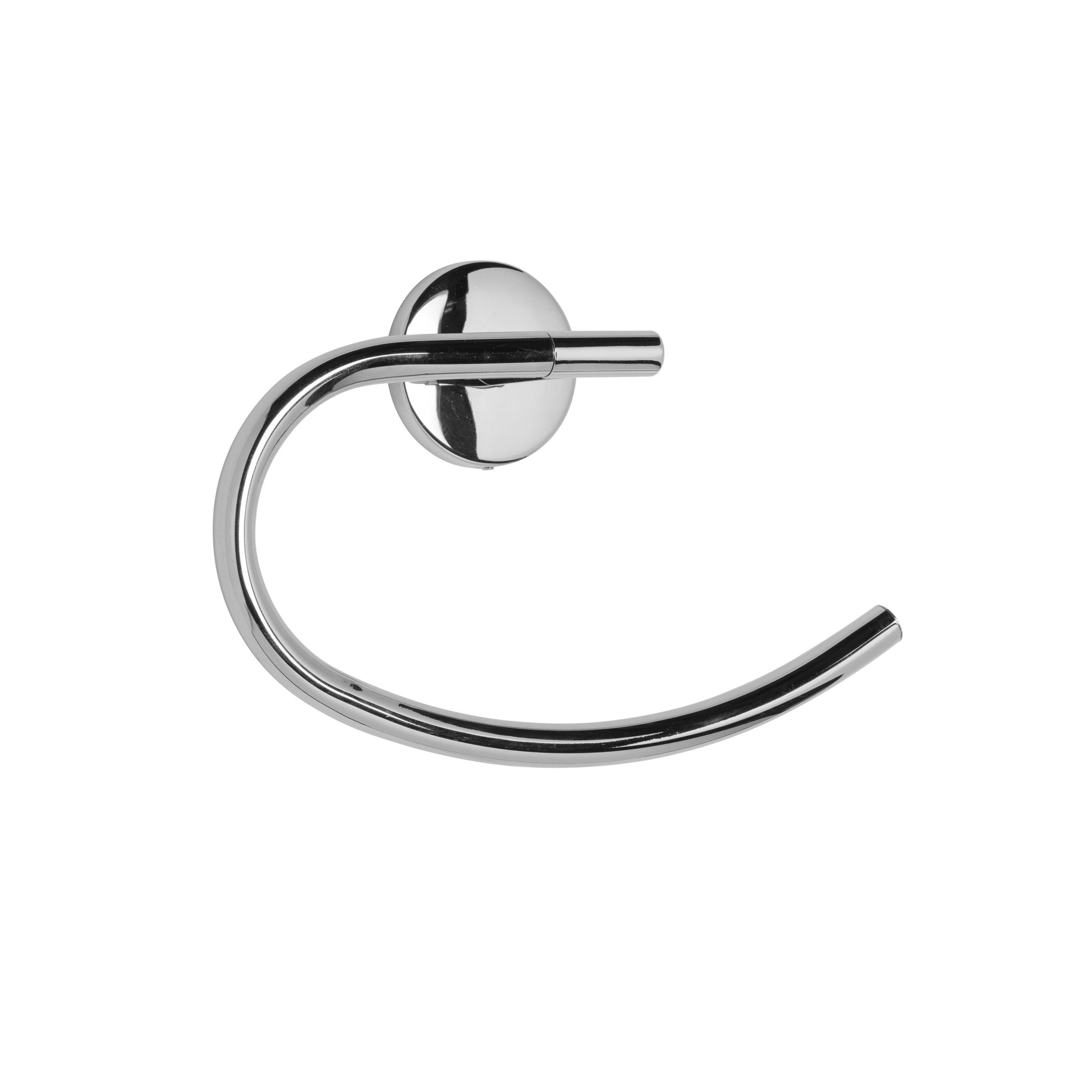 Chrome - Croydex - Hampstead Towel Ring Chrome - 1