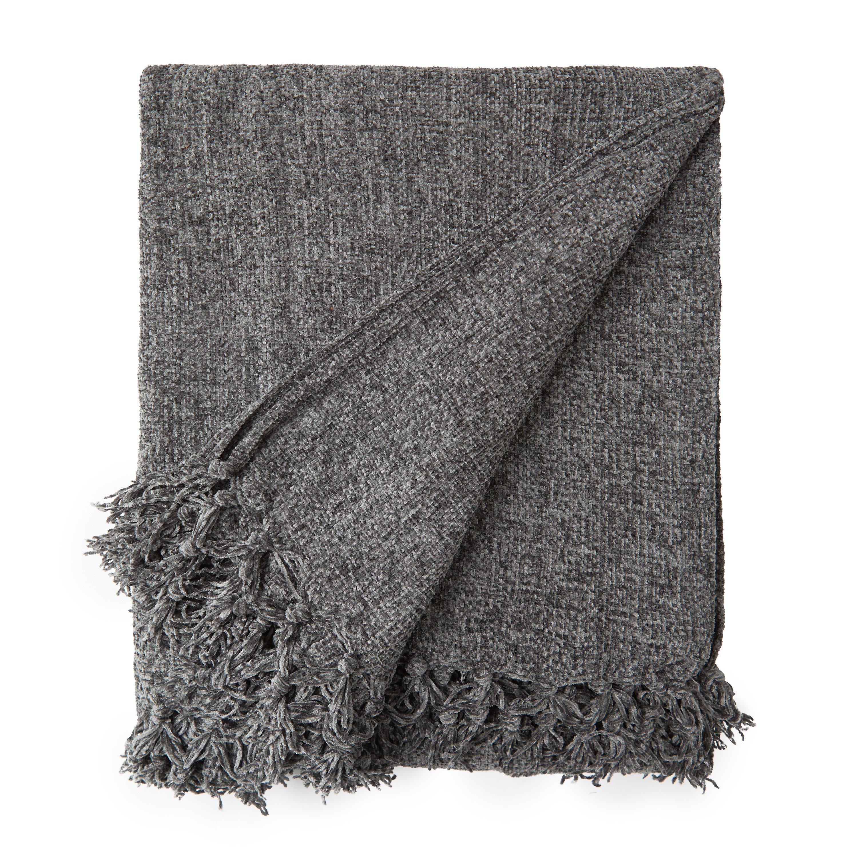 Throw Blanket Soft Chenille Darcy