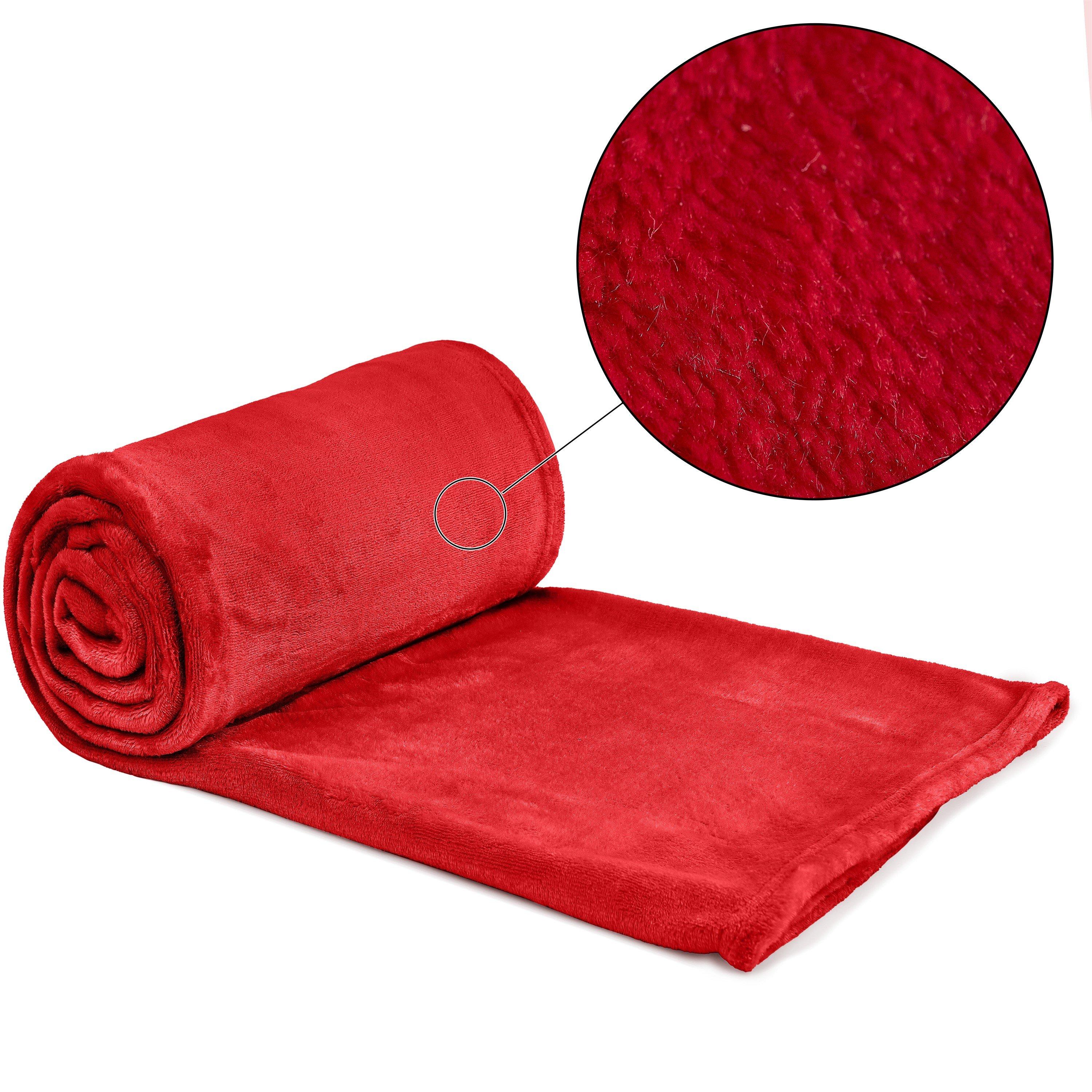 Snug Throw Blanket Flannel Fleece Super Soft