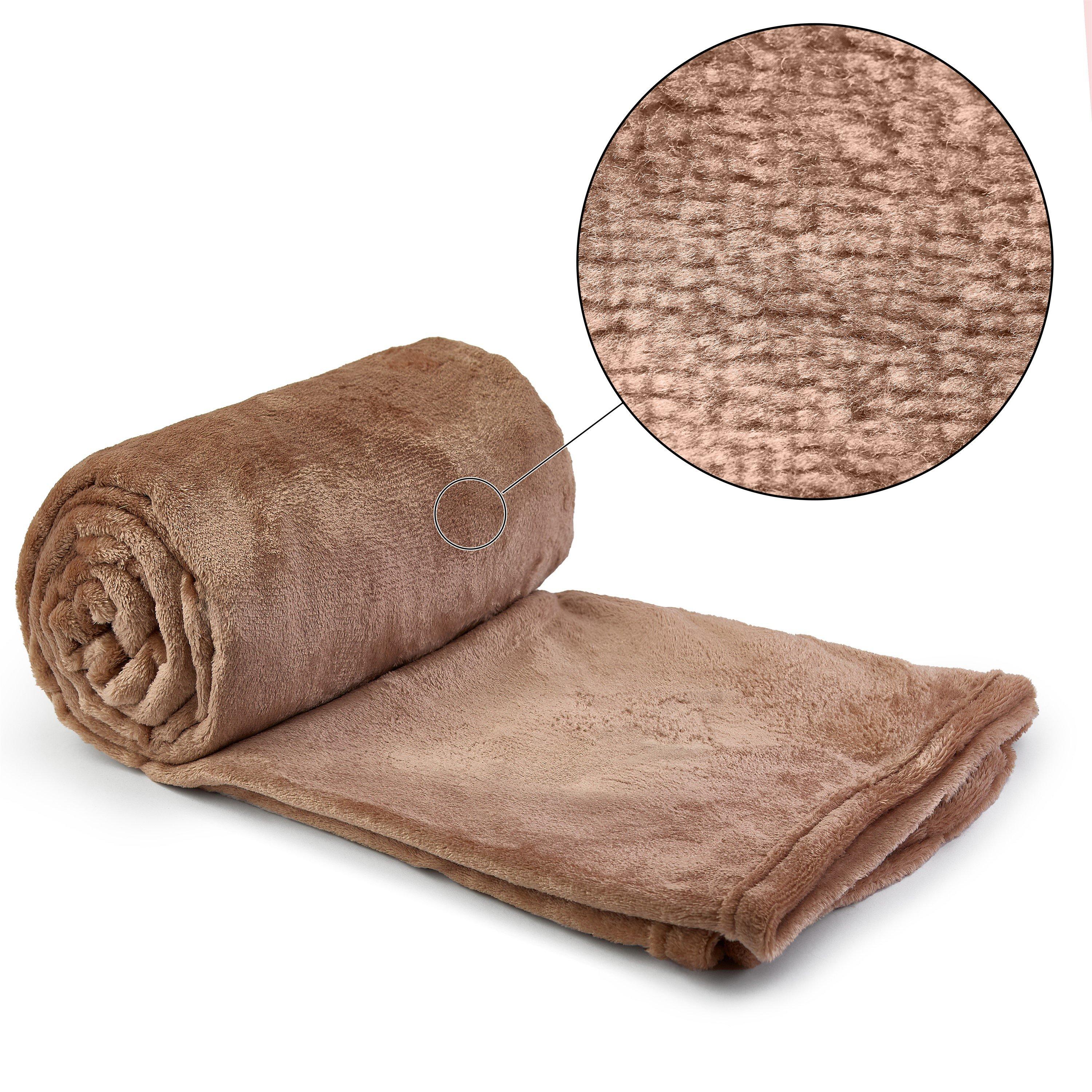 Snug Throw Blanket Flannel Fleece Super Soft