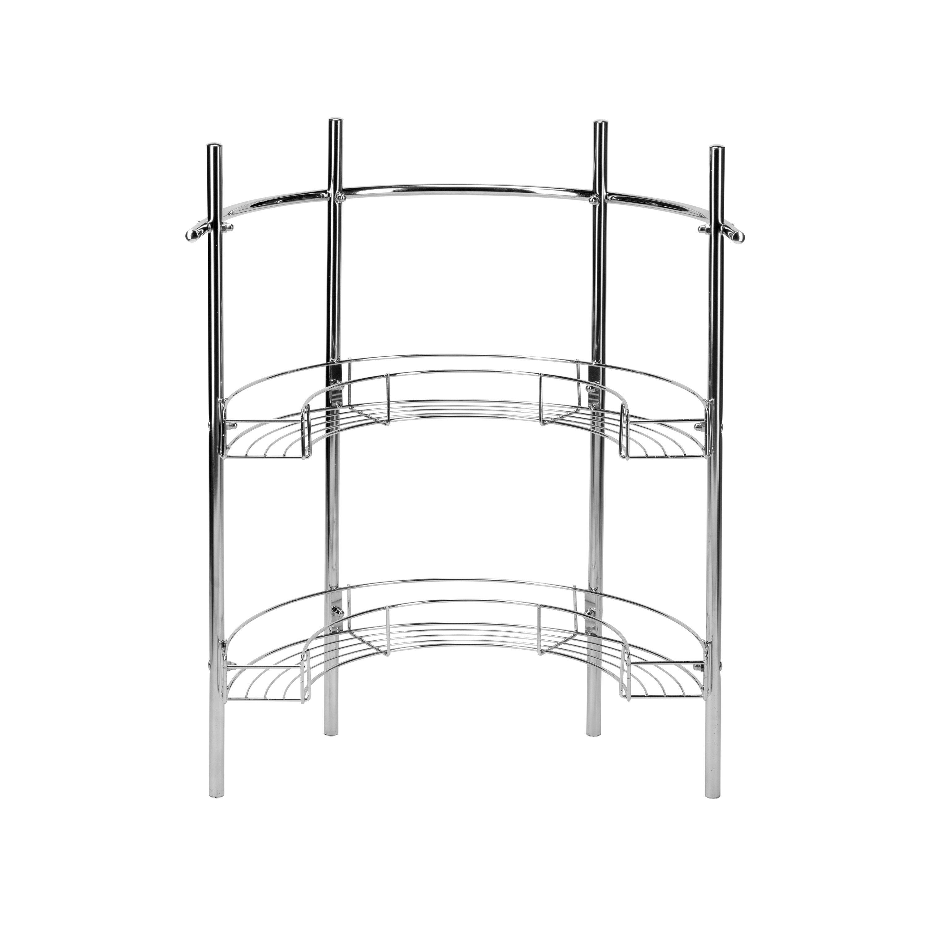 Chrome - Croydex - Under Basin Bathroom Storage Unit - 3