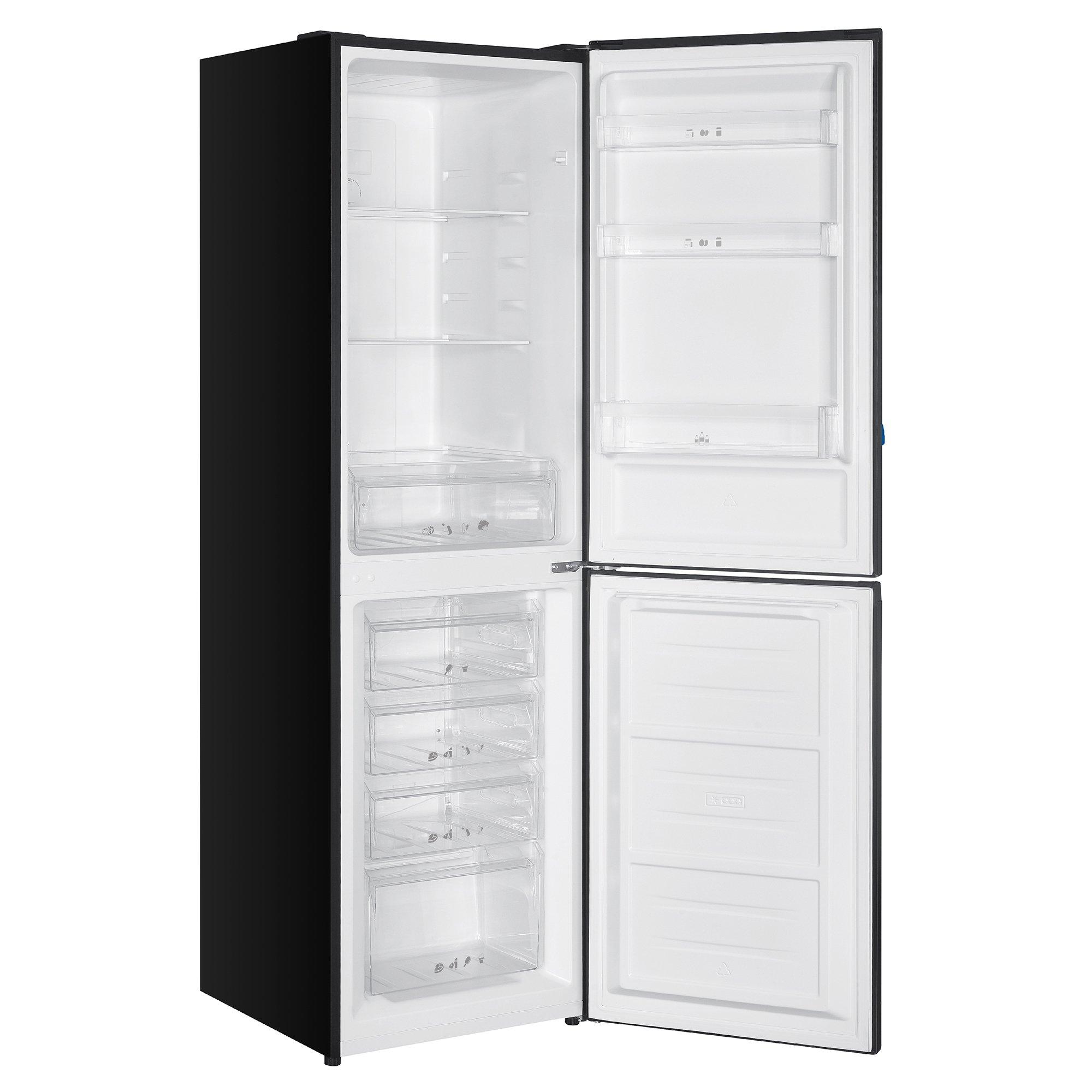 Black Steel - Russell Hobbs - RH181TNF552E2DI 247L Total No Frost Fridge Freezer - 12