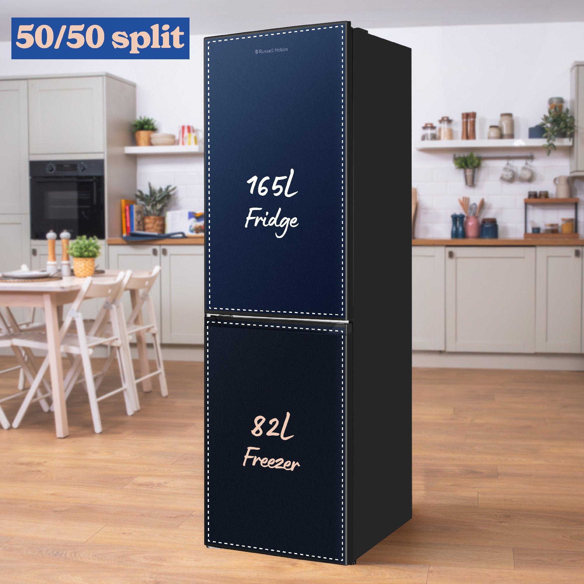 Black Steel - Russell Hobbs - RH181TNF552E2DI 247L Total No Frost Fridge Freezer - 3