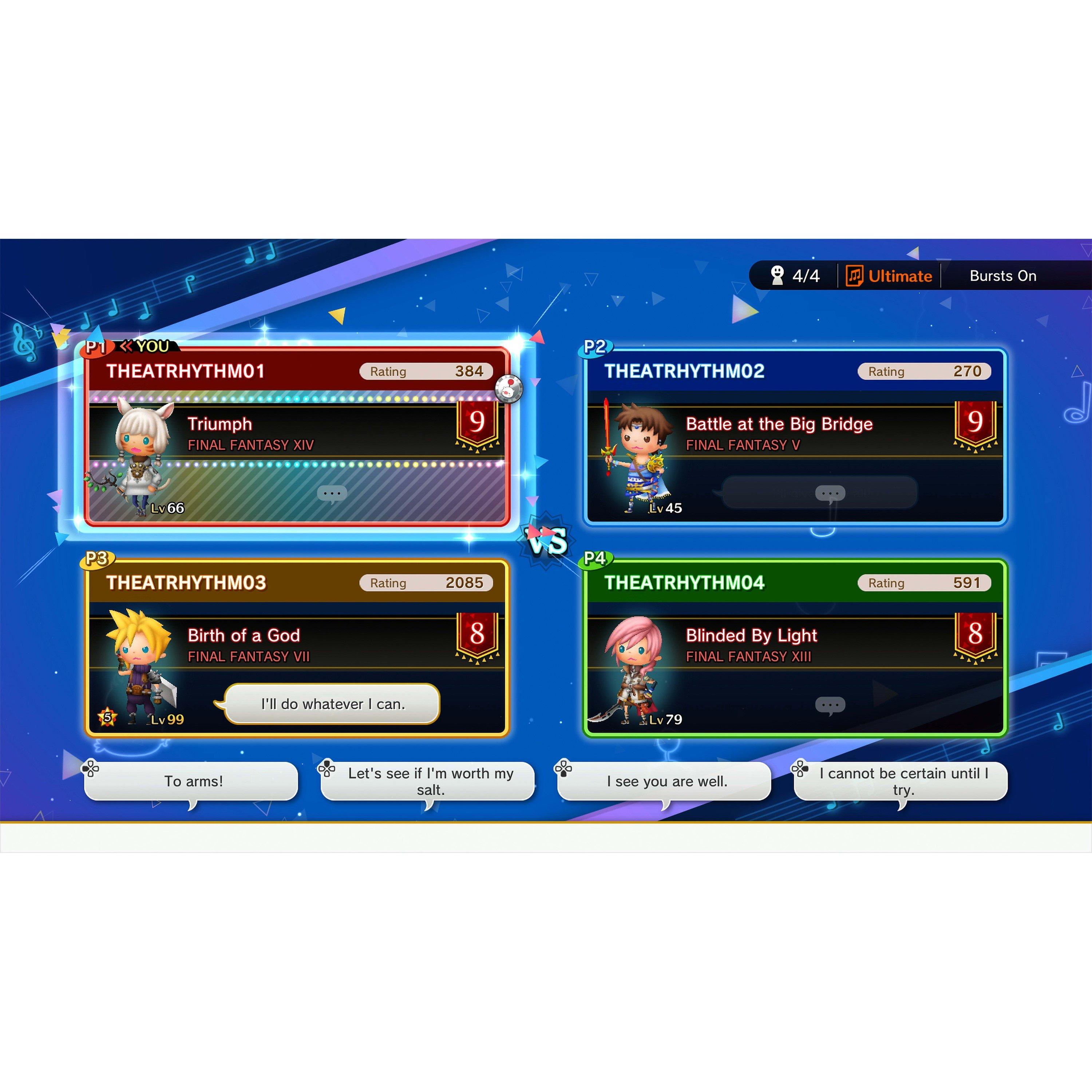 Nintendo Switch - Square Enix - THEATRHYTHM FINAL BAR LINE - 6