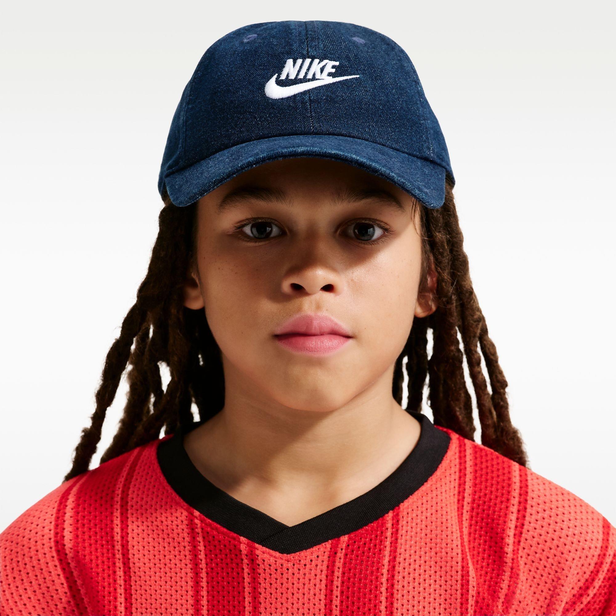 Navy/White - Nike - Club Baseball Cap - 3