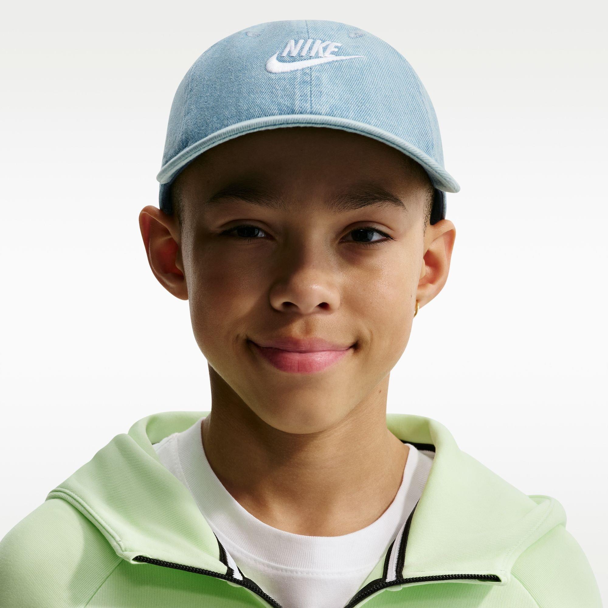Aegean/White - Nike - Club Baseball Cap - 6