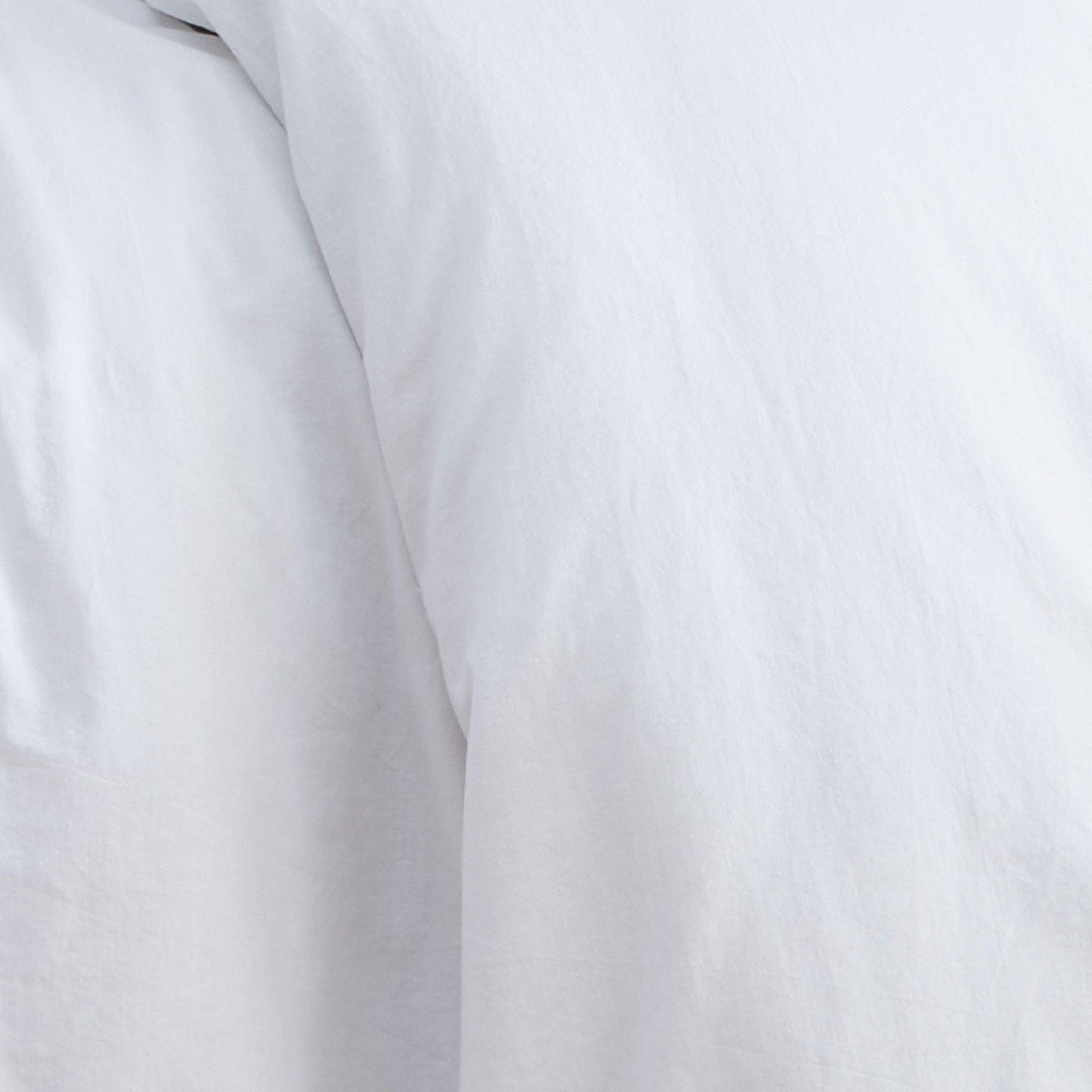 White - Appletree Loft - Cassia Frill 100% Cotton Duvet Cover Set - 5