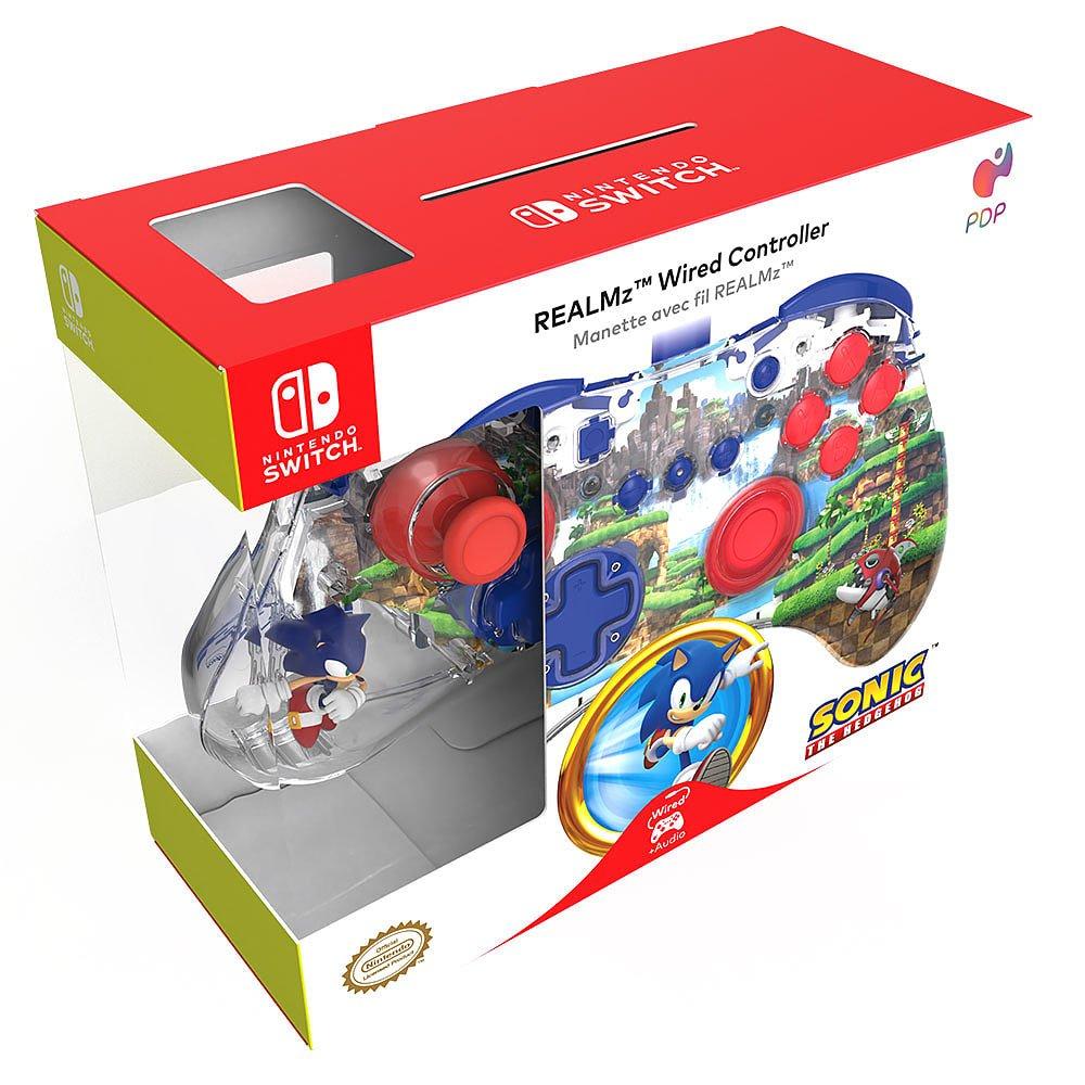 Sonic - PDP - REALMz Wired Switch Controller: Sonic - 8