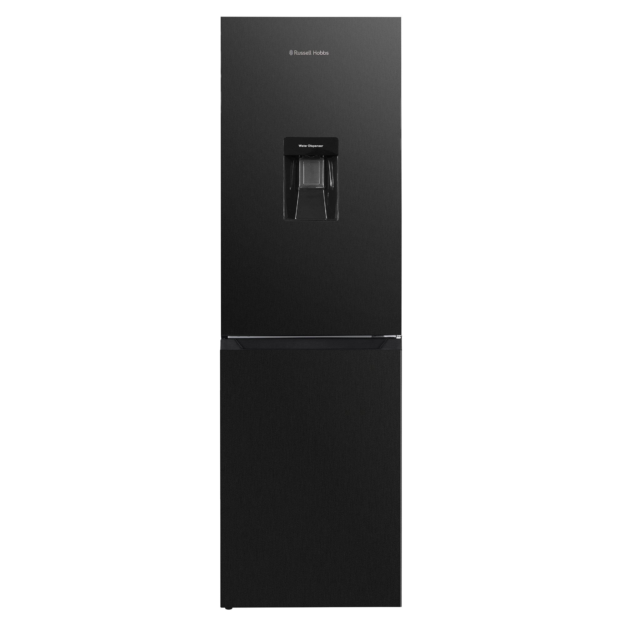 Black Steel - Russell Hobbs - RH181TNF552E2DIWD Fridge Freezer + Water Dispenser - 1