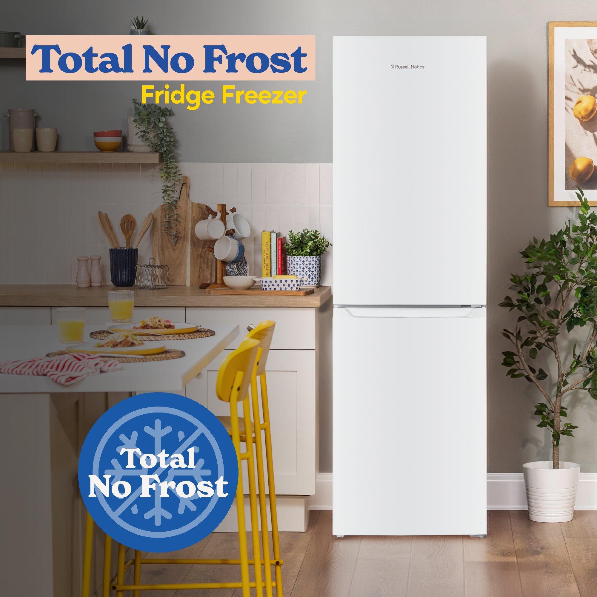 White - Russell Hobbs - RH181TNF552E2W 247L 50/50 Fridge Freezer - 5