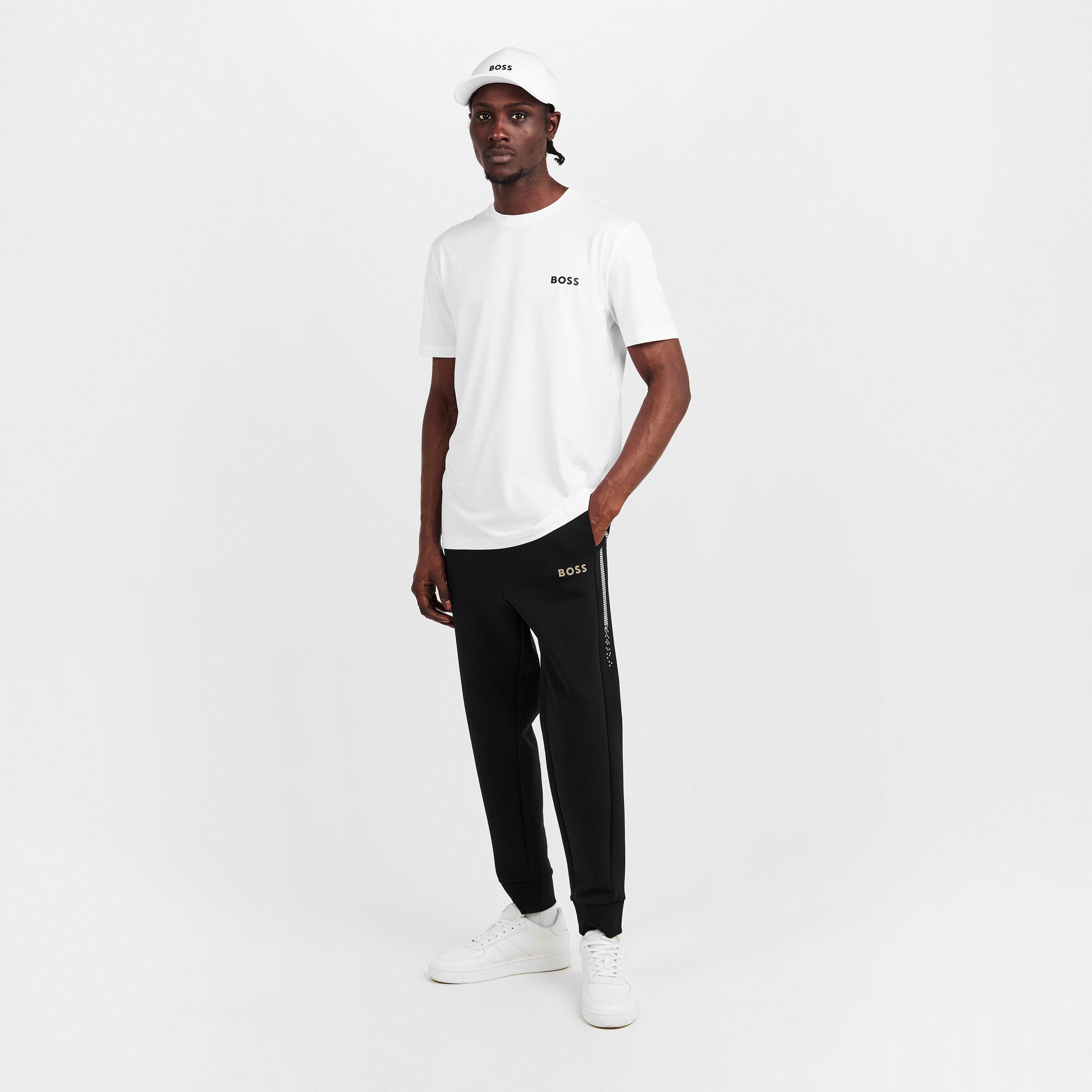 White 100 - Boss - Mens BOSS Baseball Cap with Embroidered Logo (Seth) - 5