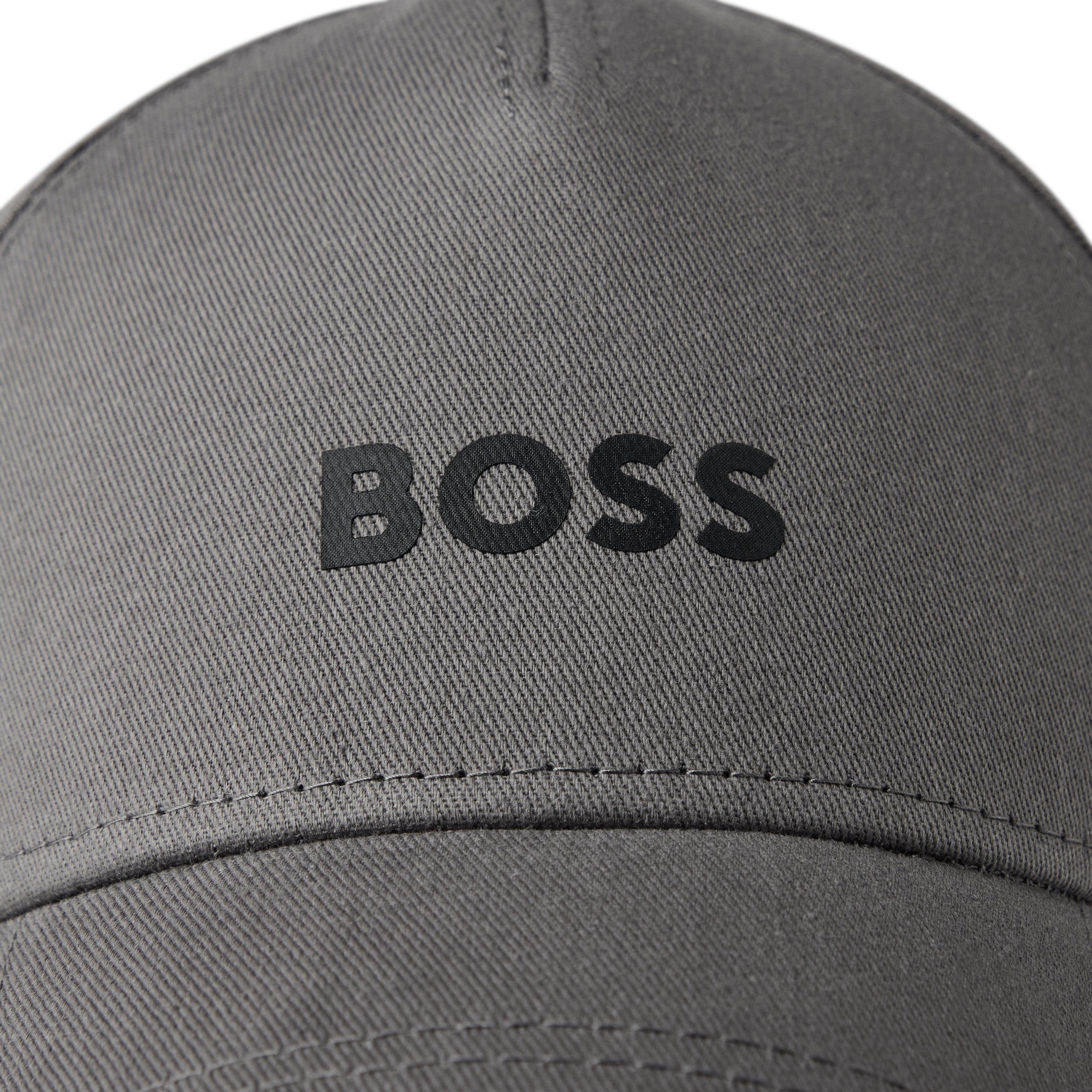 Grey 010 - Boss - Men's Seth Cap, Embroidered Logo - 5