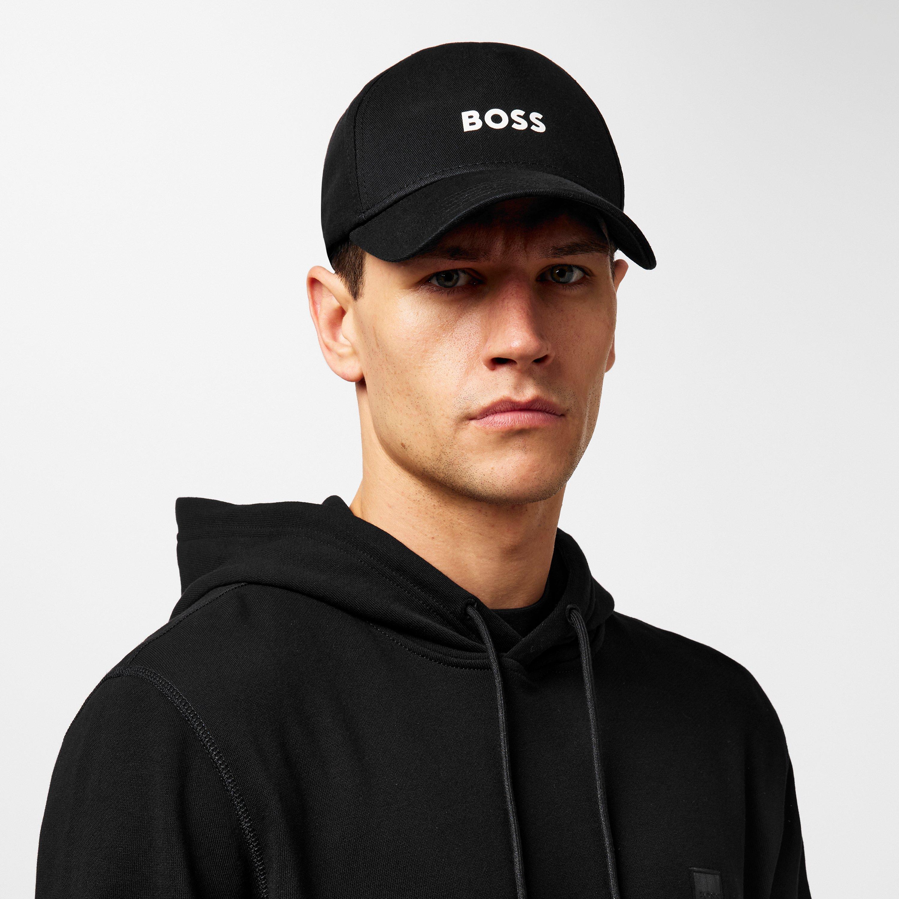 Black 001 - Boss - Men's Seth Cap, Embroidered Logo - 2