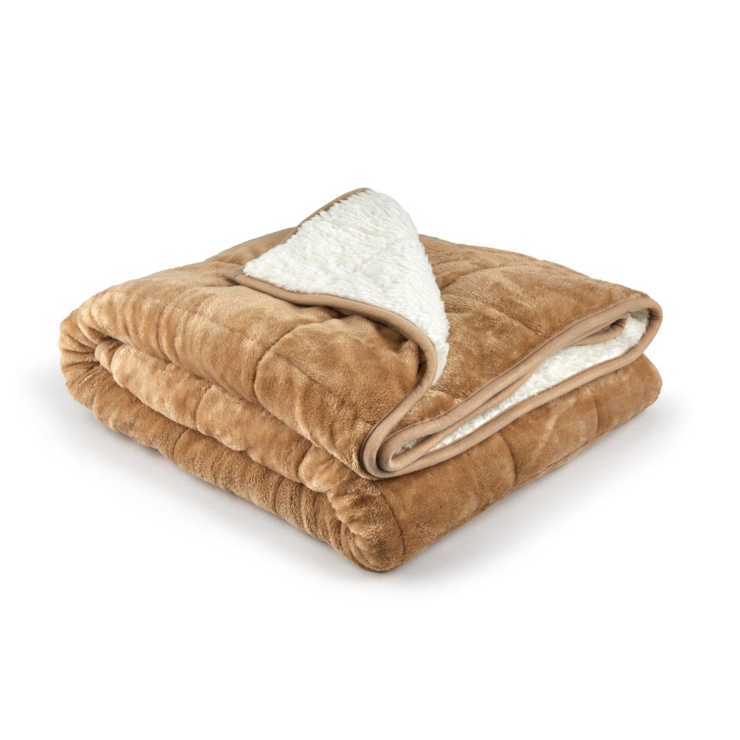 Weighted Throw Blanket Sherpa Heavy Warm