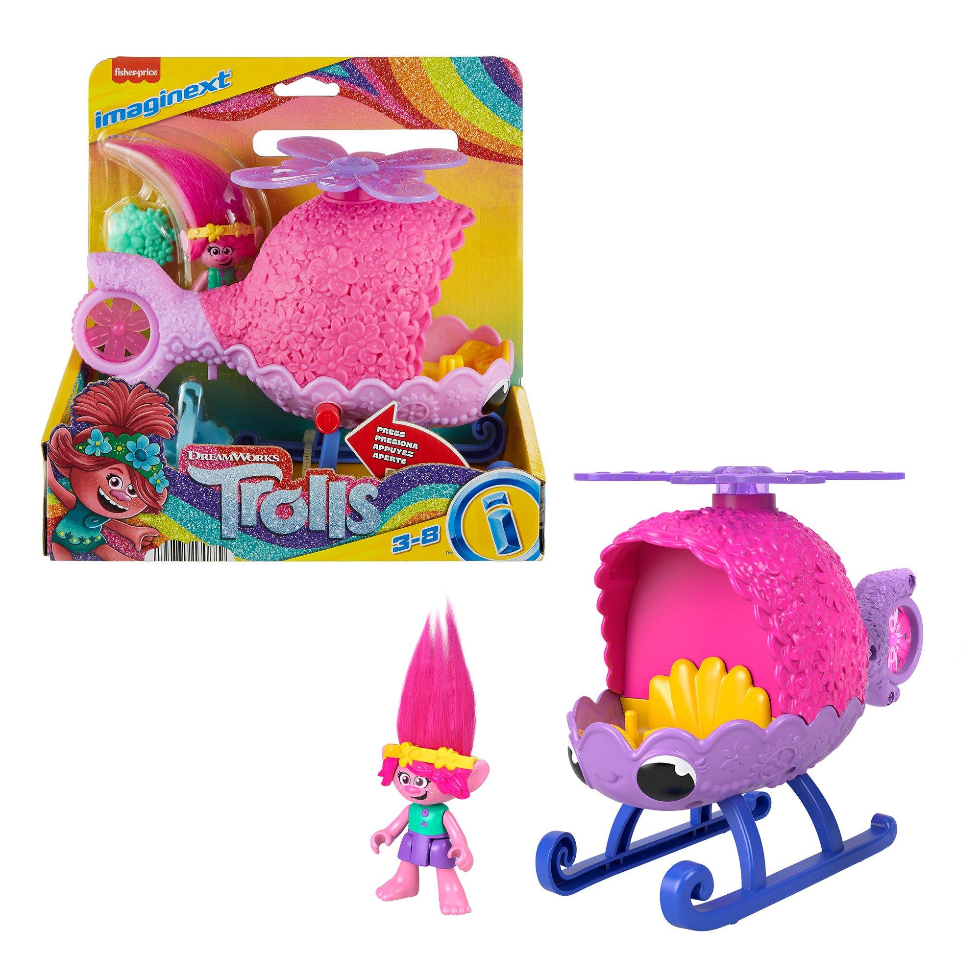 Multi Format An - Fisher Price - Imaginext Trolls Poppy'S Copter - 2