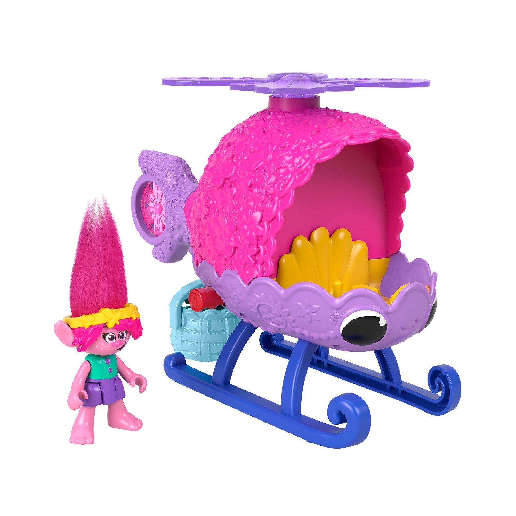 Multi Format An - Fisher Price - Imaginext Trolls Poppy'S Copter - 3