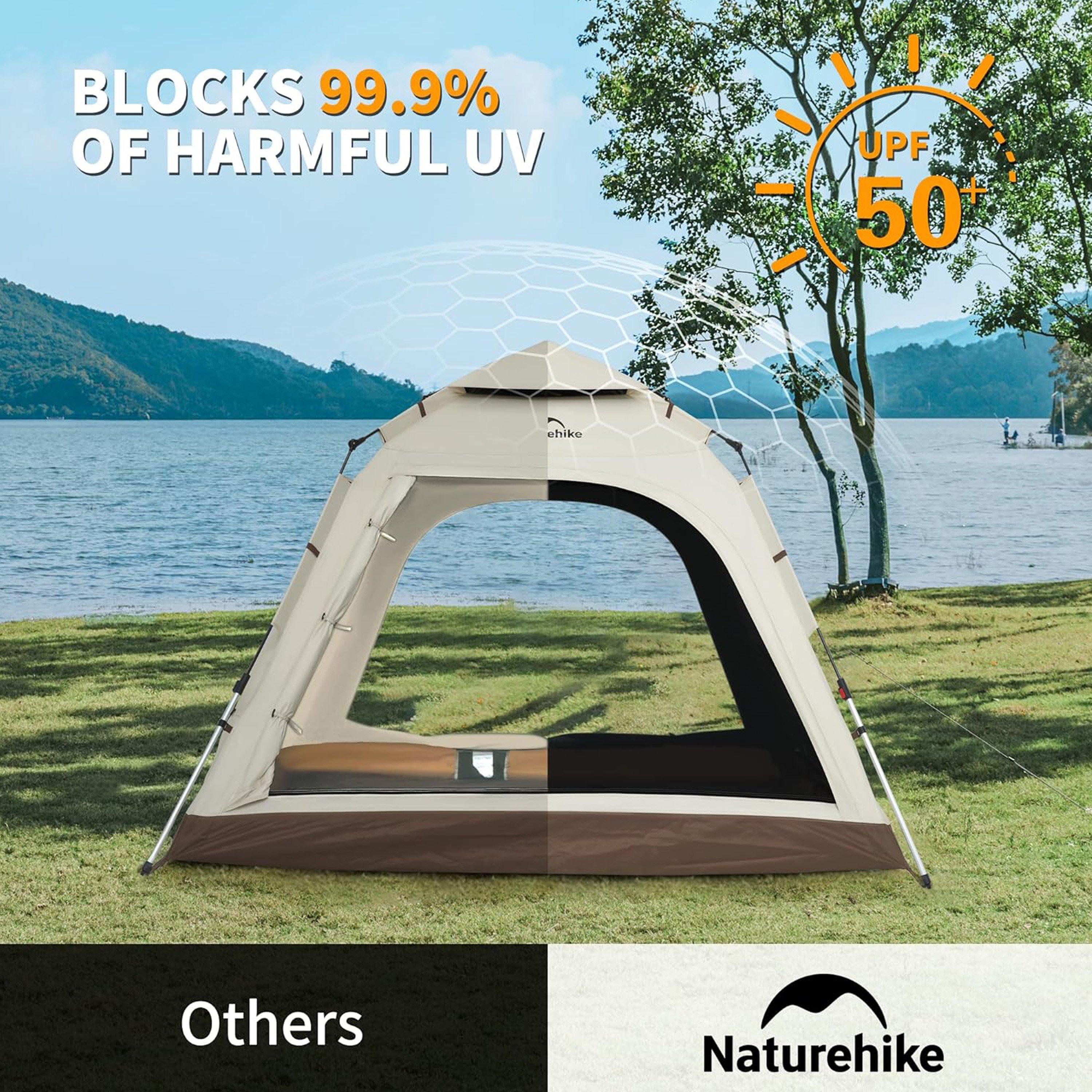 Brown - Naturehike - Naturehike - Ango Automatic 3 Person Tent - 6